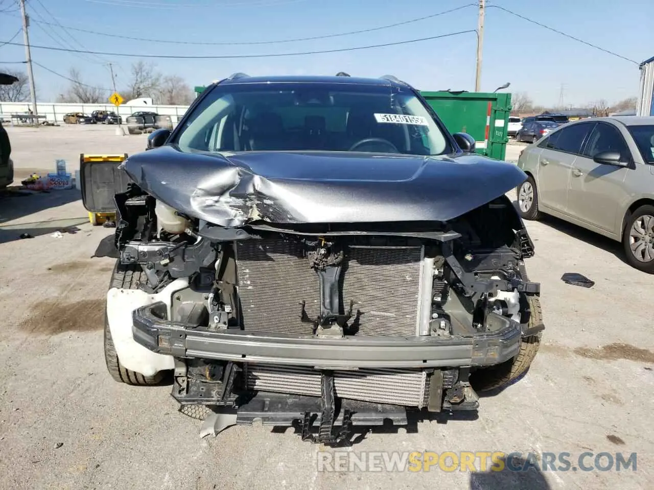 5 fotografías del automóvil dañado 2FMPK4K99KBC37627 FORD EDGE 2019