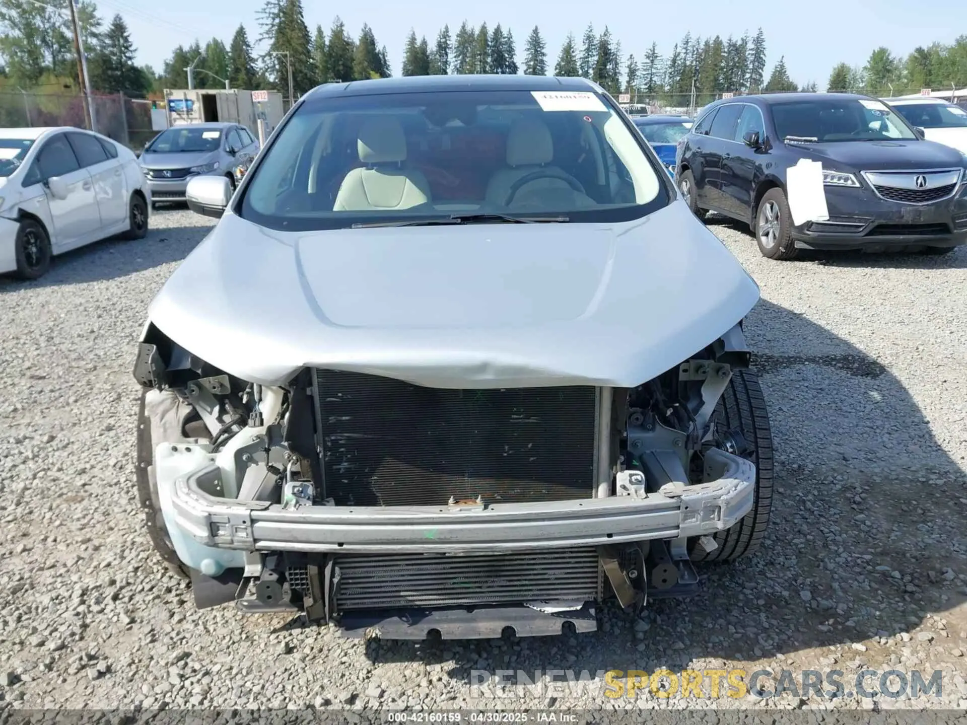 13 fotografías del automóvil dañado 2FMPK4K9XKBB62078 FORD EDGE 2019