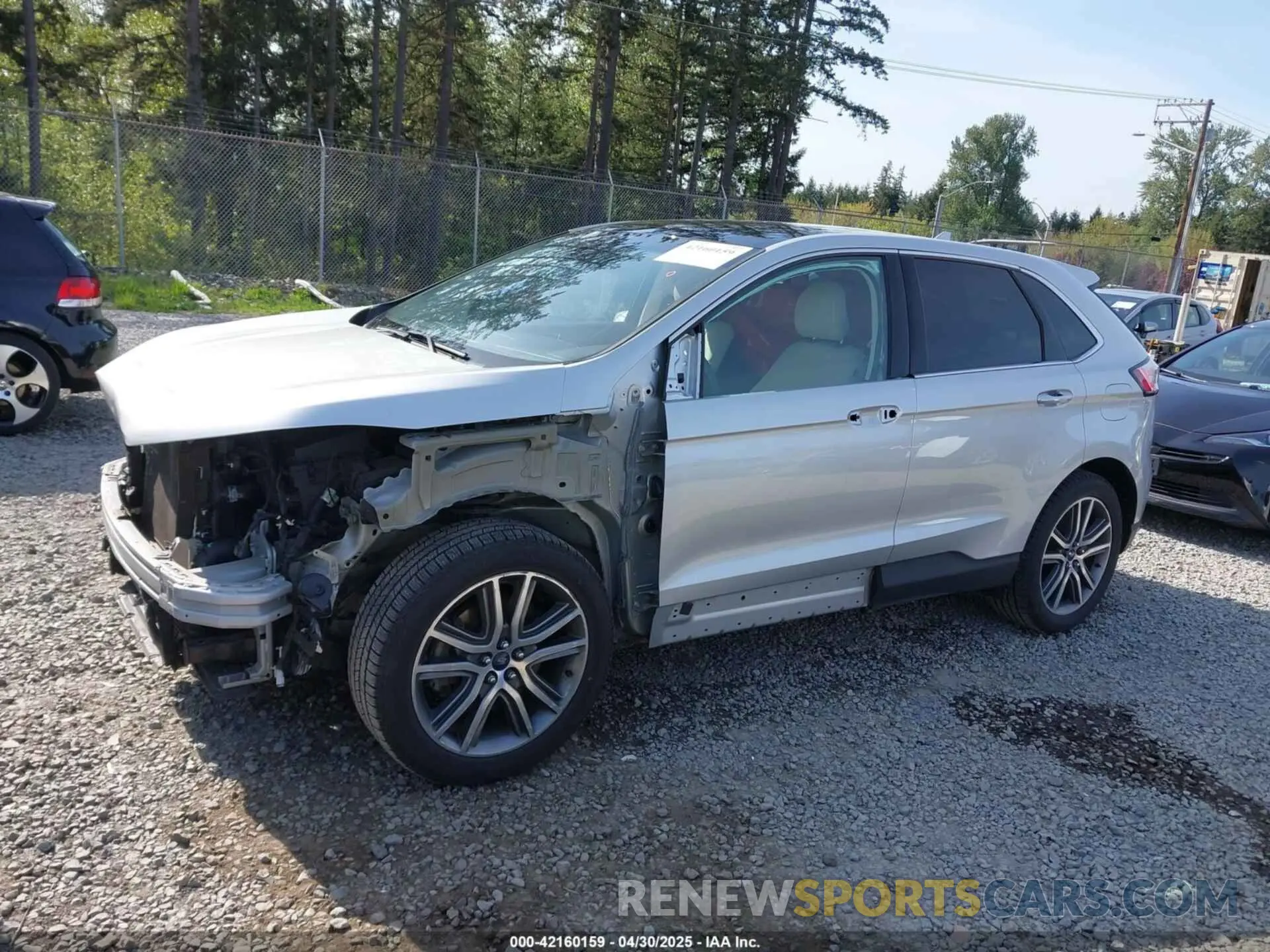 15 fotografías del automóvil dañado 2FMPK4K9XKBB62078 FORD EDGE 2019