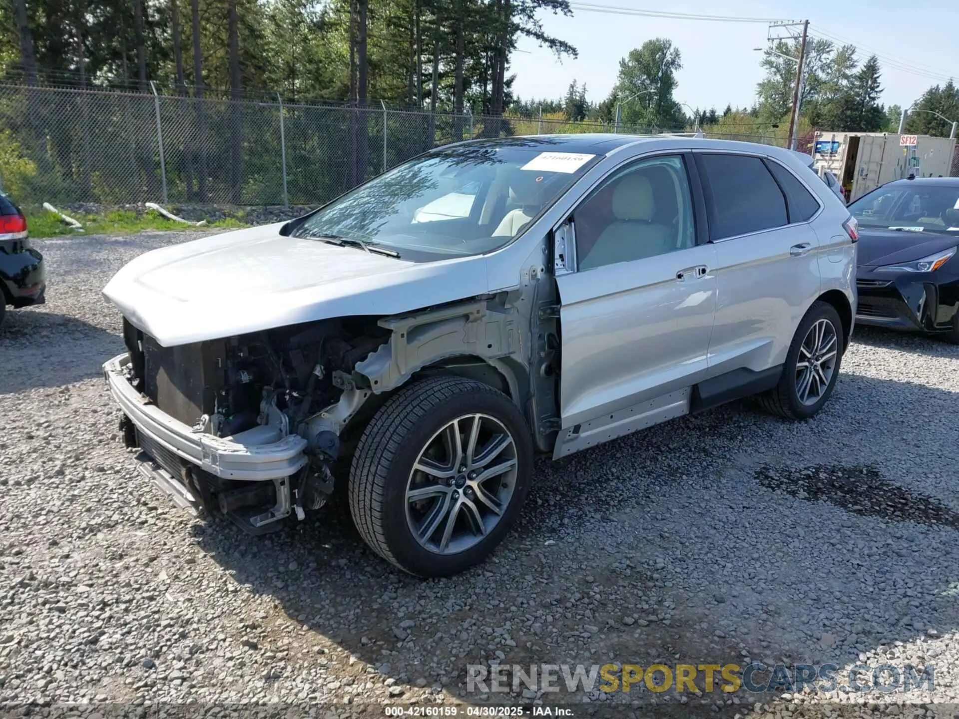 2 fotografías del automóvil dañado 2FMPK4K9XKBB62078 FORD EDGE 2019