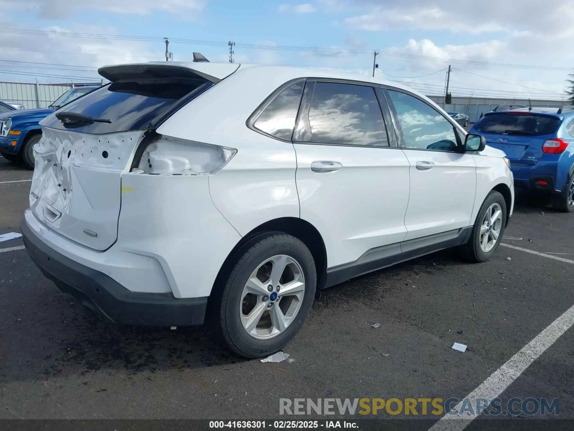 4 fotografías del automóvil dañado 2FMPK3G90LBA36459 FORD EDGE 2020