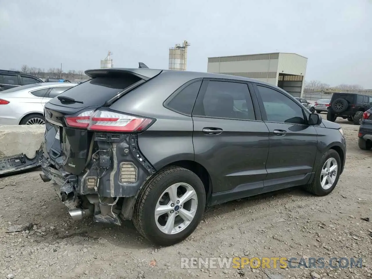 3 fotografías del automóvil dañado 2FMPK3G90LBA54623 FORD EDGE 2020