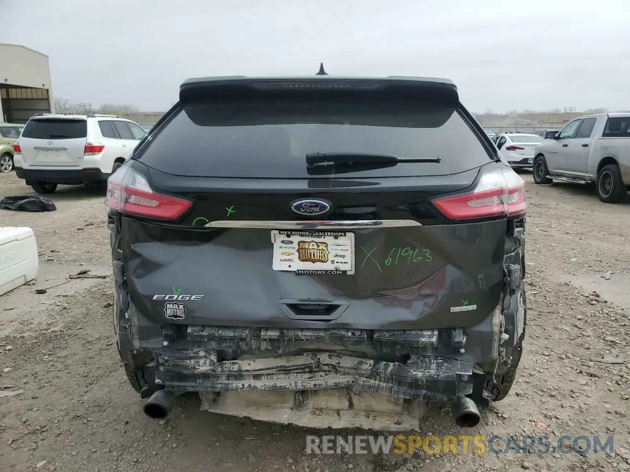 6 fotografías del automóvil dañado 2FMPK3G90LBA54623 FORD EDGE 2020