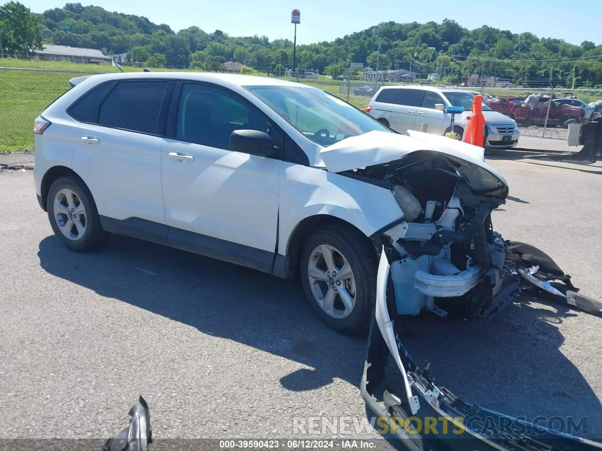 1 fotografías del automóvil dañado 2FMPK3G92LBB11467 FORD EDGE 2020