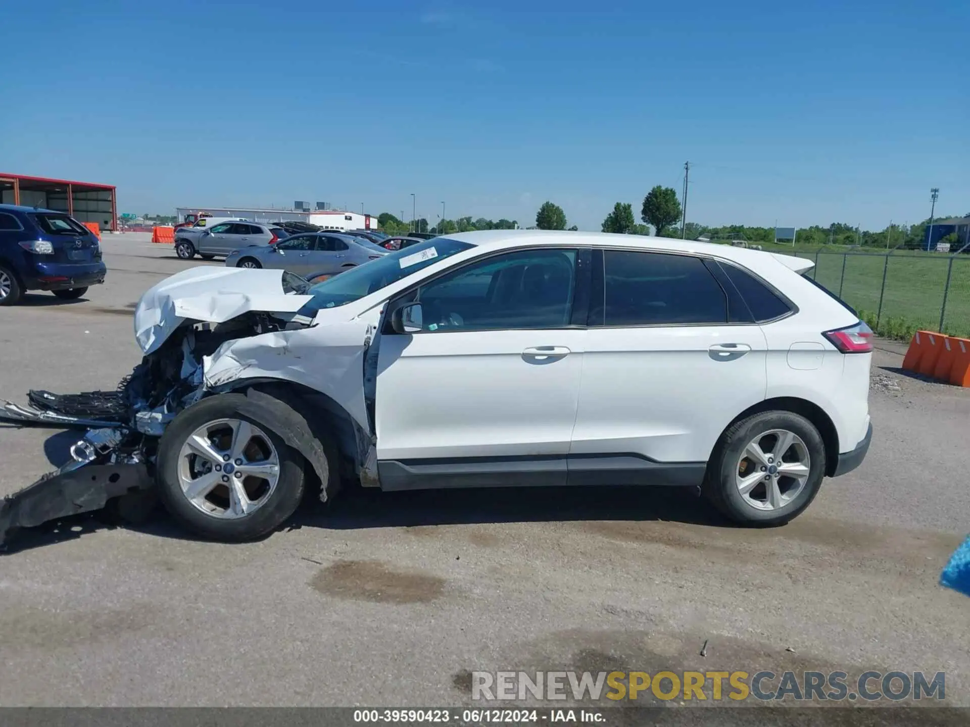 15 fotografías del automóvil dañado 2FMPK3G92LBB11467 FORD EDGE 2020