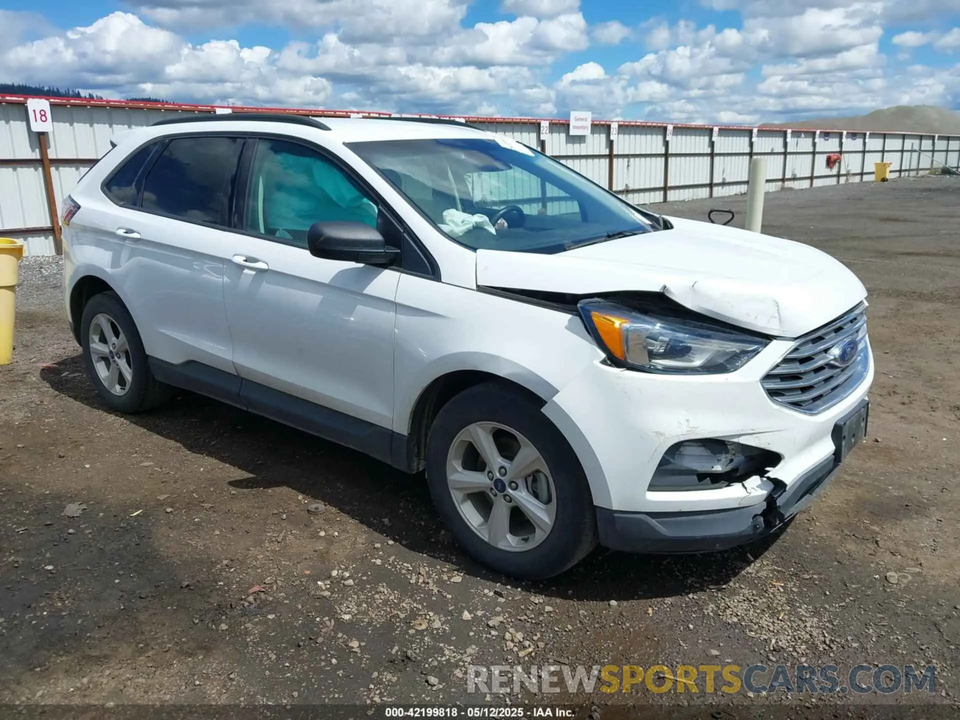 1 fotografías del automóvil dañado 2FMPK3G93LBB63027 FORD EDGE 2020