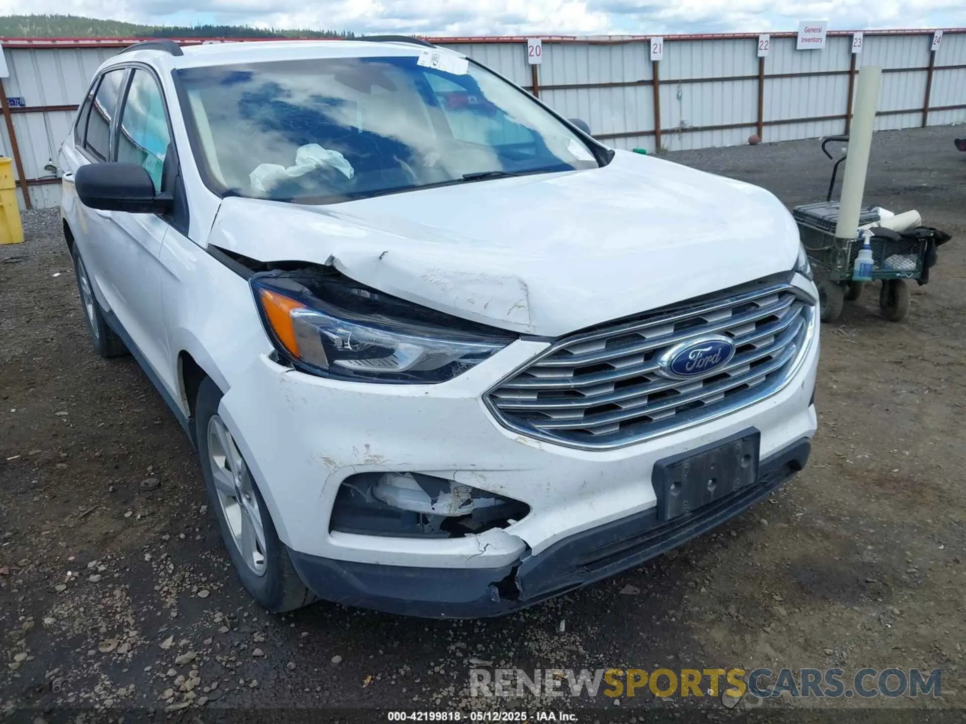 6 fotografías del automóvil dañado 2FMPK3G93LBB63027 FORD EDGE 2020