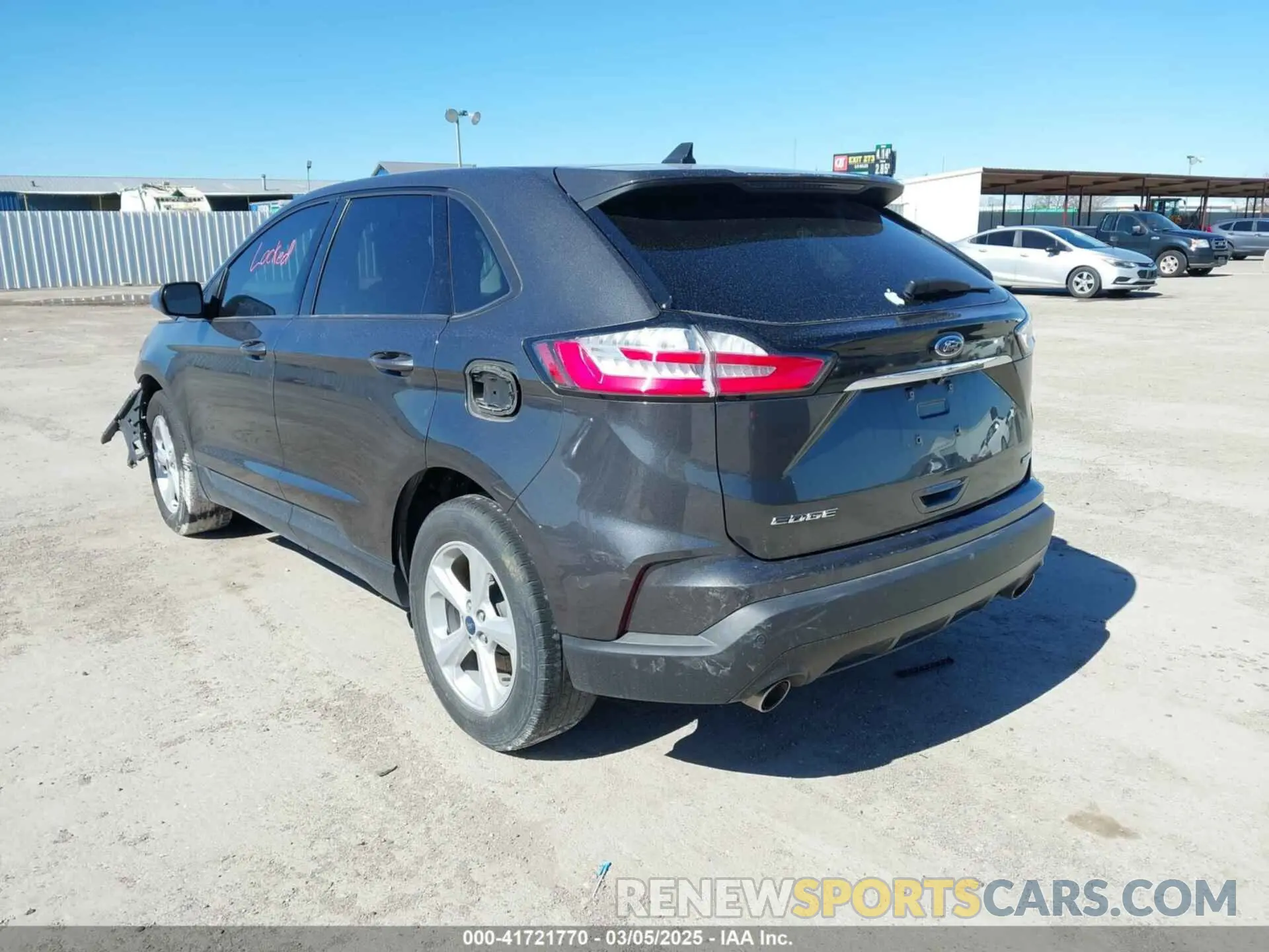 3 fotografías del automóvil dañado 2FMPK3G94LBB11244 FORD EDGE 2020