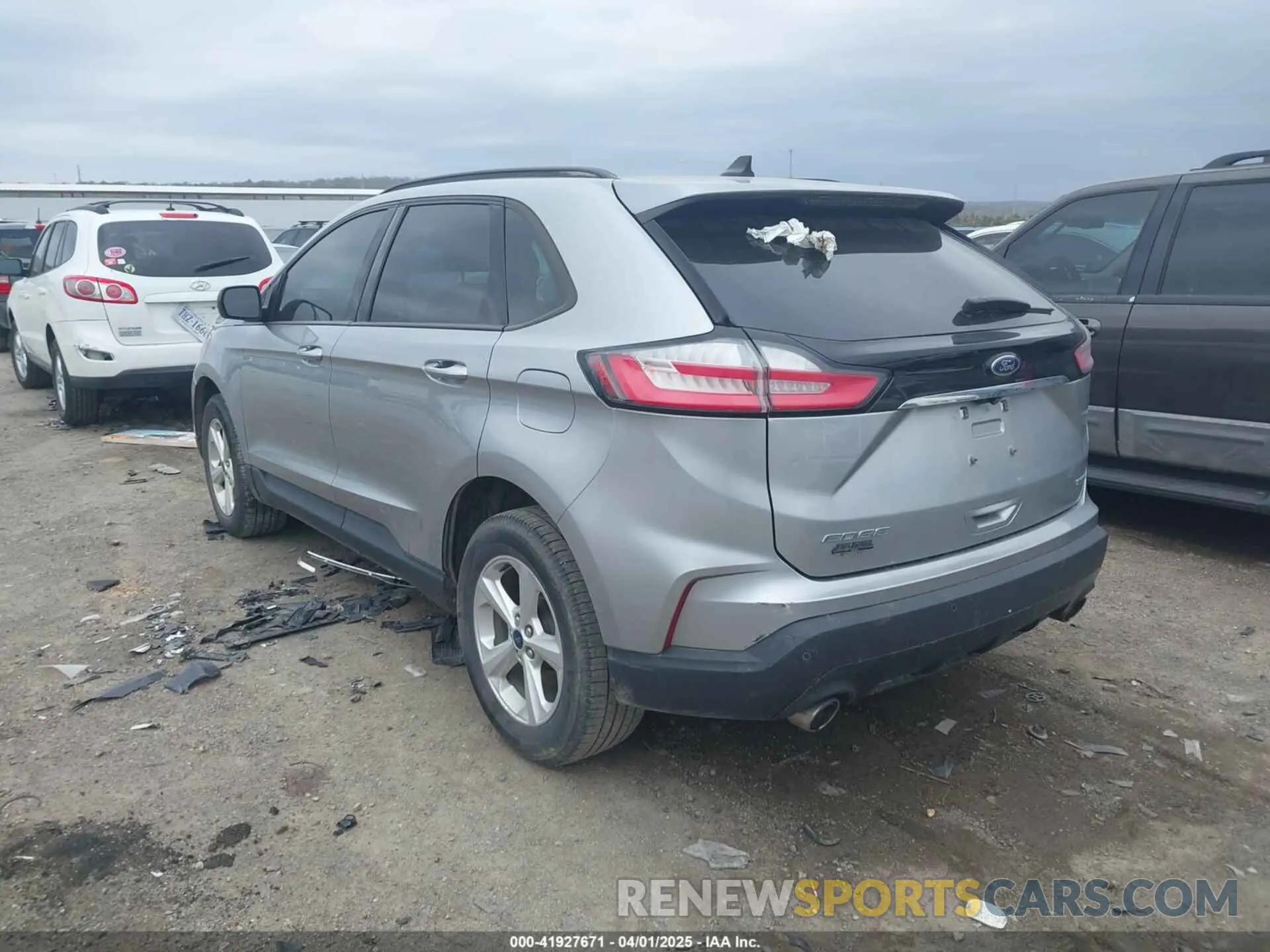 3 fotografías del automóvil dañado 2FMPK3G95LBB23614 FORD EDGE 2020