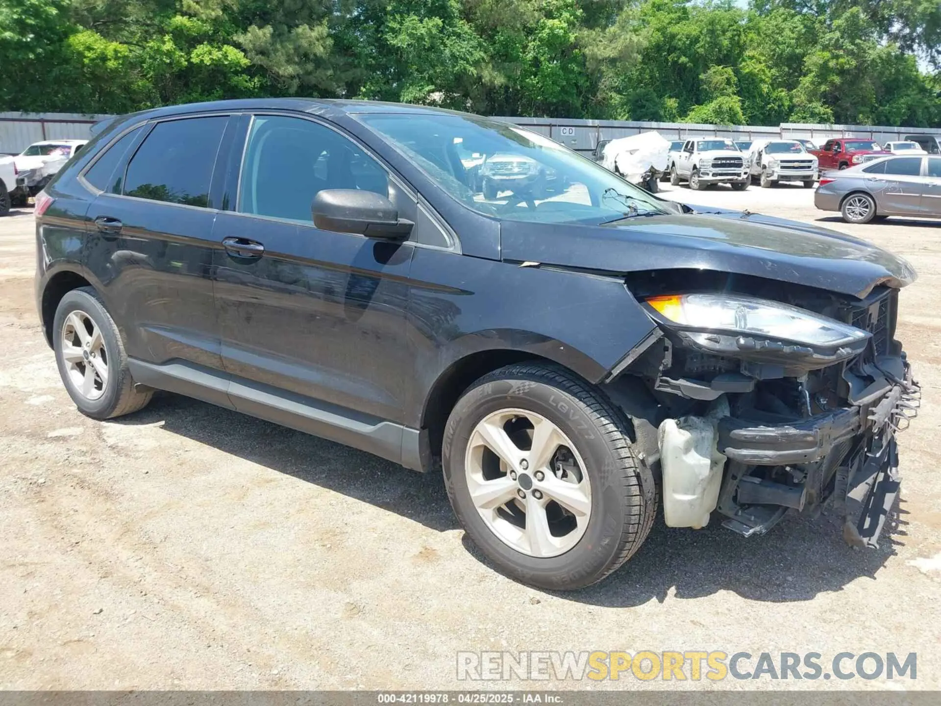 1 fotografías del automóvil dañado 2FMPK3G95LBB57035 FORD EDGE 2020
