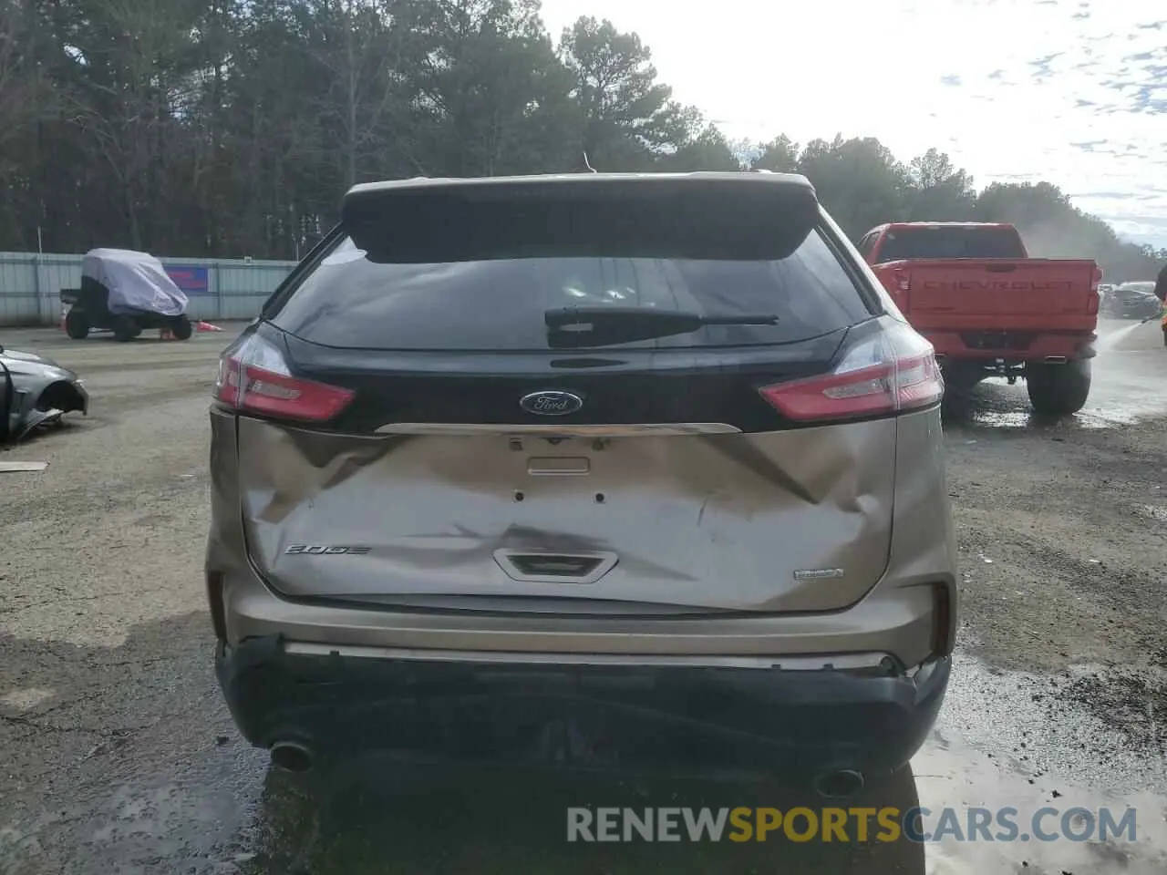 6 fotografías del automóvil dañado 2FMPK3G99LBA32345 FORD EDGE 2020