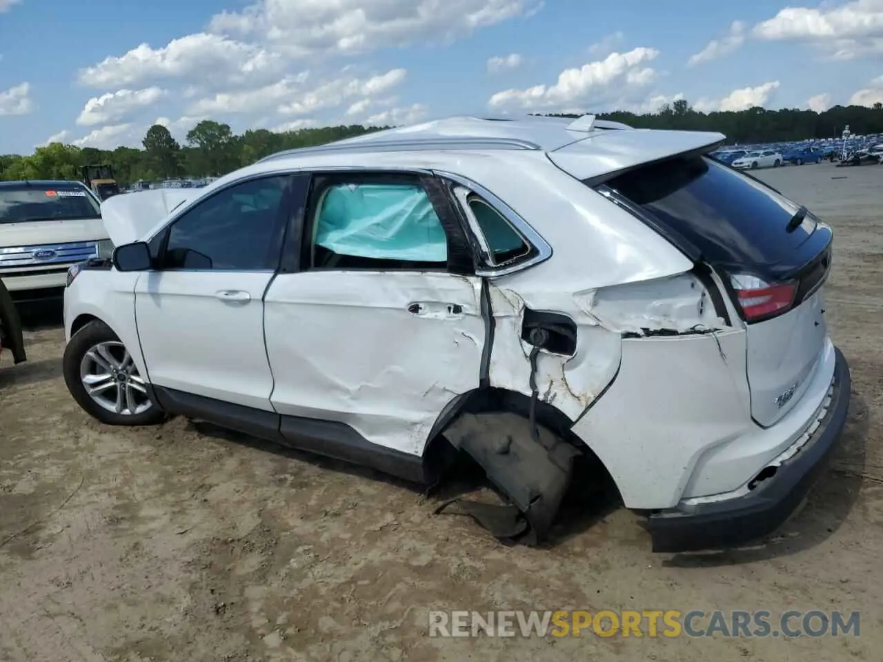 2 fotografías del automóvil dañado 2FMPK3J90LBA04443 FORD EDGE 2020
