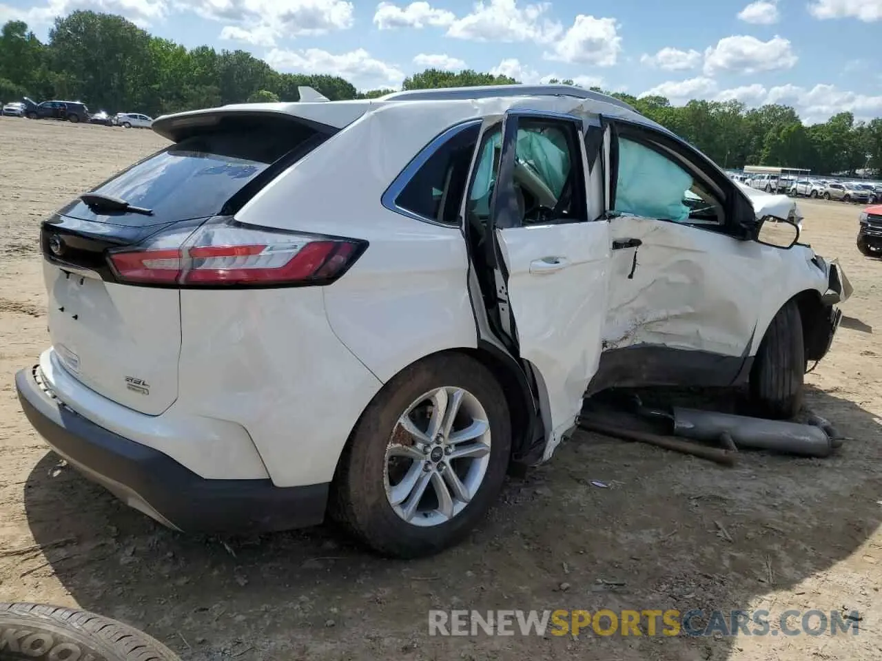 3 fotografías del automóvil dañado 2FMPK3J90LBA04443 FORD EDGE 2020