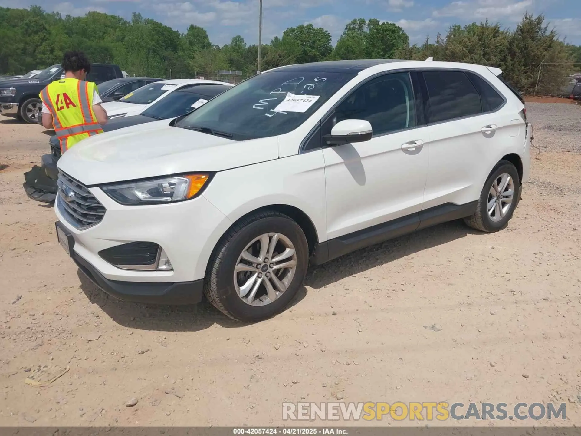 2 fotografías del automóvil dañado 2FMPK3J90LBA23025 FORD EDGE 2020