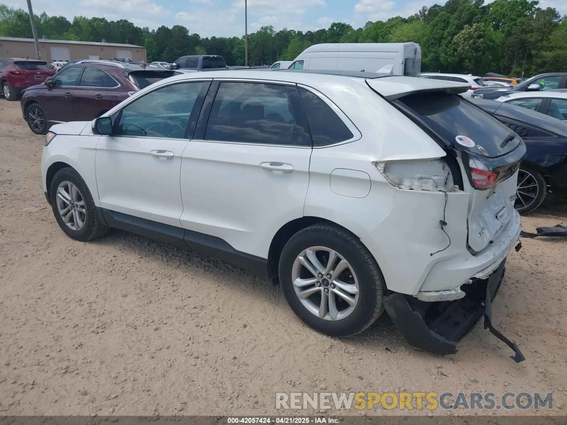 3 fotografías del automóvil dañado 2FMPK3J90LBA23025 FORD EDGE 2020