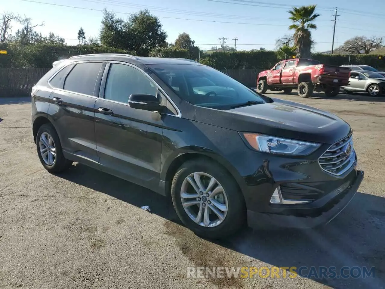 4 fotografías del automóvil dañado 2FMPK3J90LBA31433 FORD EDGE 2020