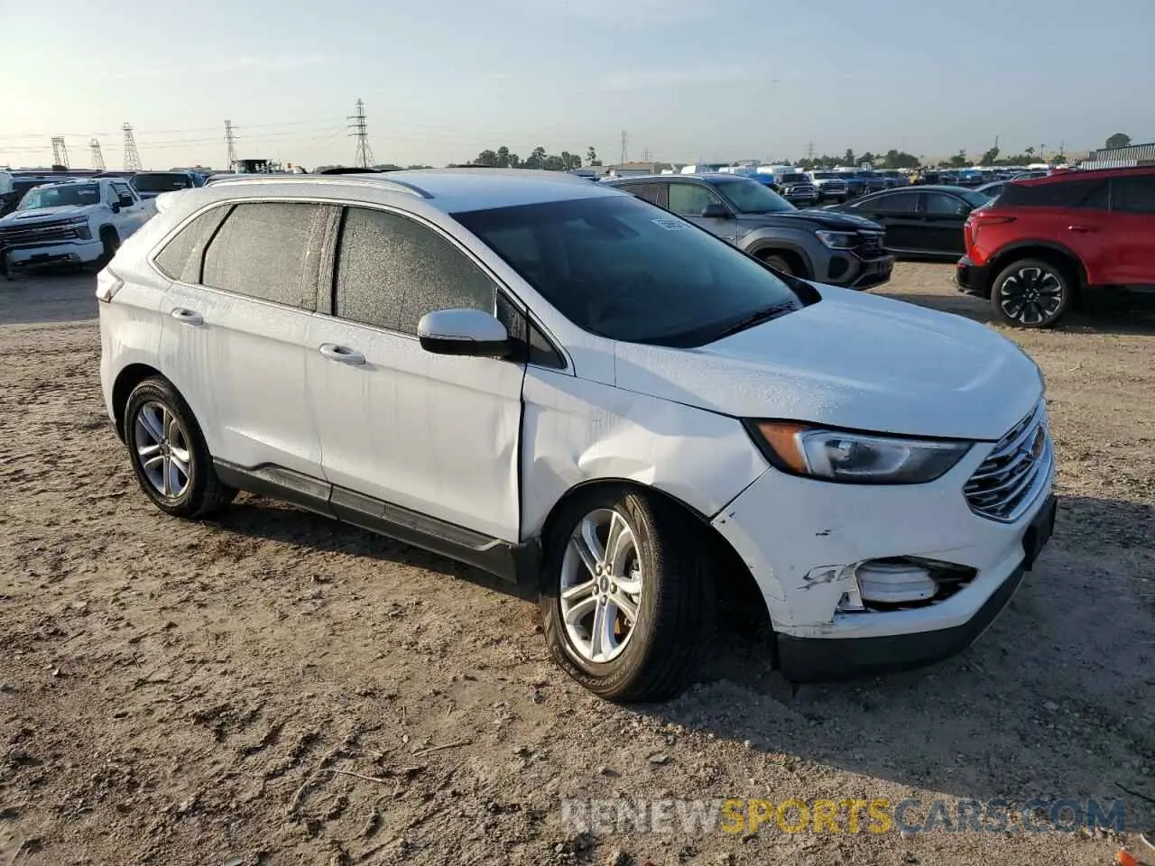 4 fotografías del automóvil dañado 2FMPK3J90LBB17597 FORD EDGE 2020