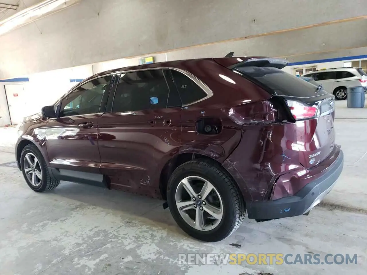 2 fotografías del automóvil dañado 2FMPK3J90LBB68033 FORD EDGE 2020