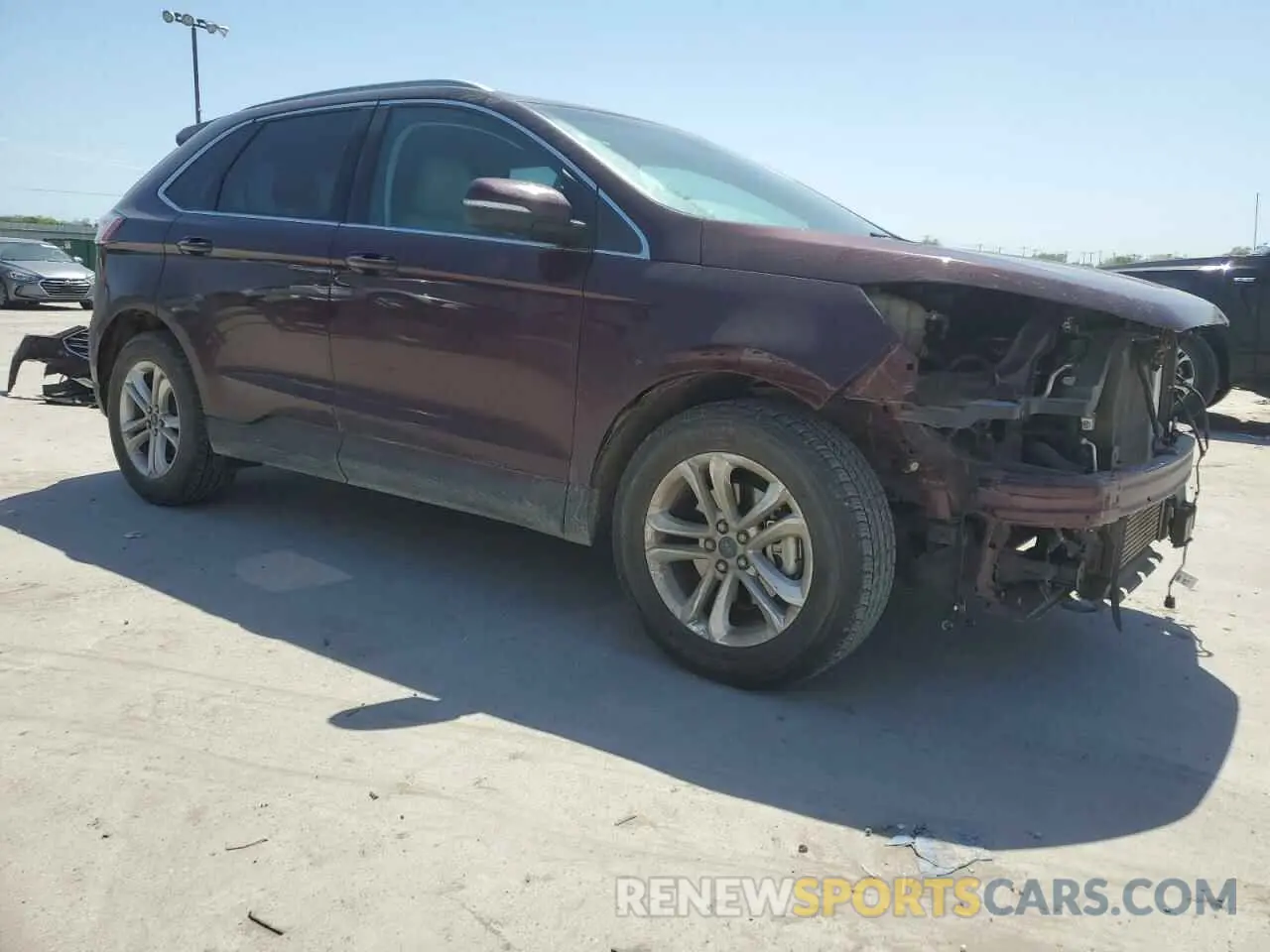 4 fotografías del automóvil dañado 2FMPK3J91LBA33241 FORD EDGE 2020