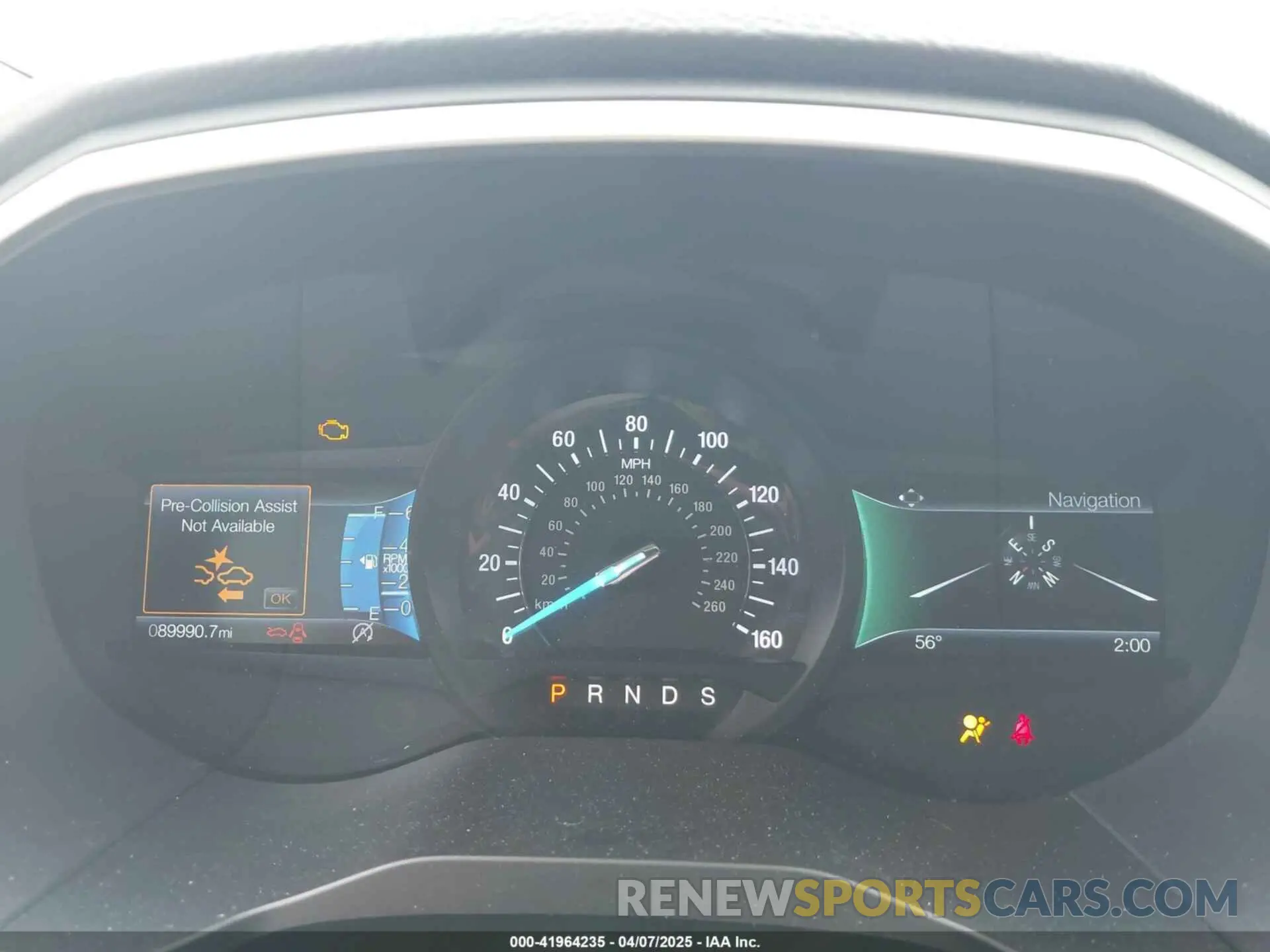 7 fotografías del automóvil dañado 2FMPK3J91LBA39394 FORD EDGE 2020