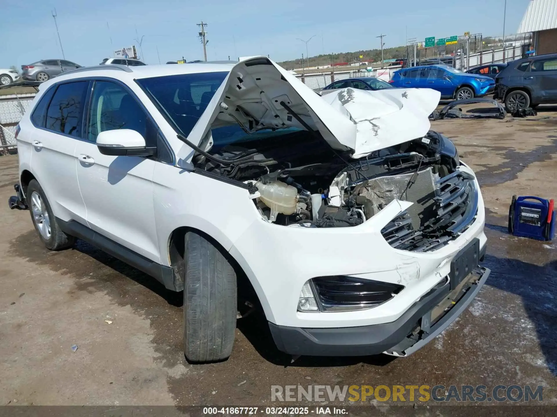 1 fotografías del automóvil dañado 2FMPK3J91LBA50377 FORD EDGE 2020