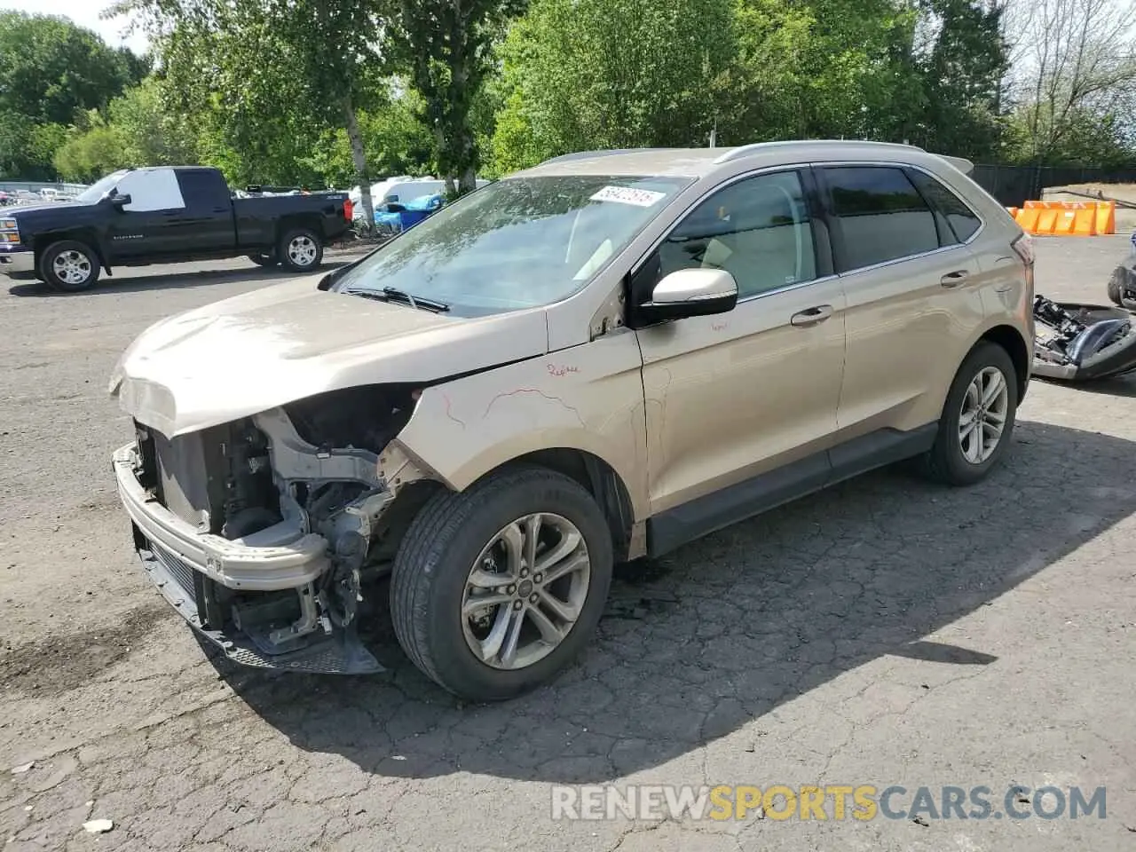 1 fotografías del automóvil dañado 2FMPK3J91LBB64038 FORD EDGE 2020