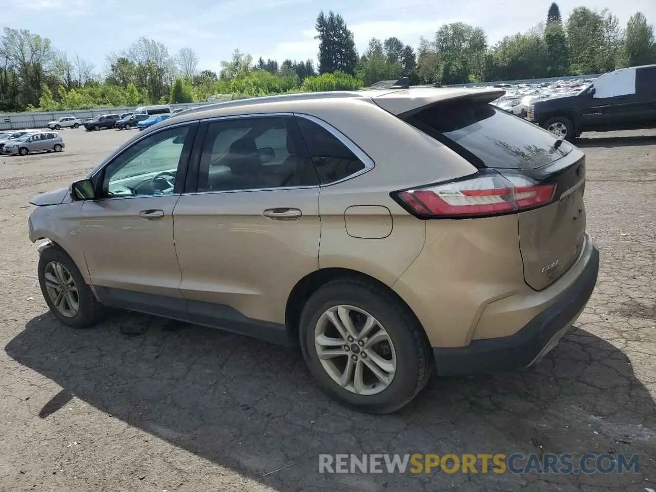 2 fotografías del automóvil dañado 2FMPK3J91LBB64038 FORD EDGE 2020