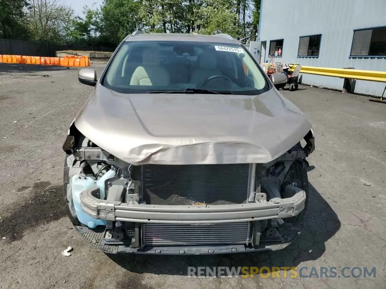 5 fotografías del automóvil dañado 2FMPK3J91LBB64038 FORD EDGE 2020