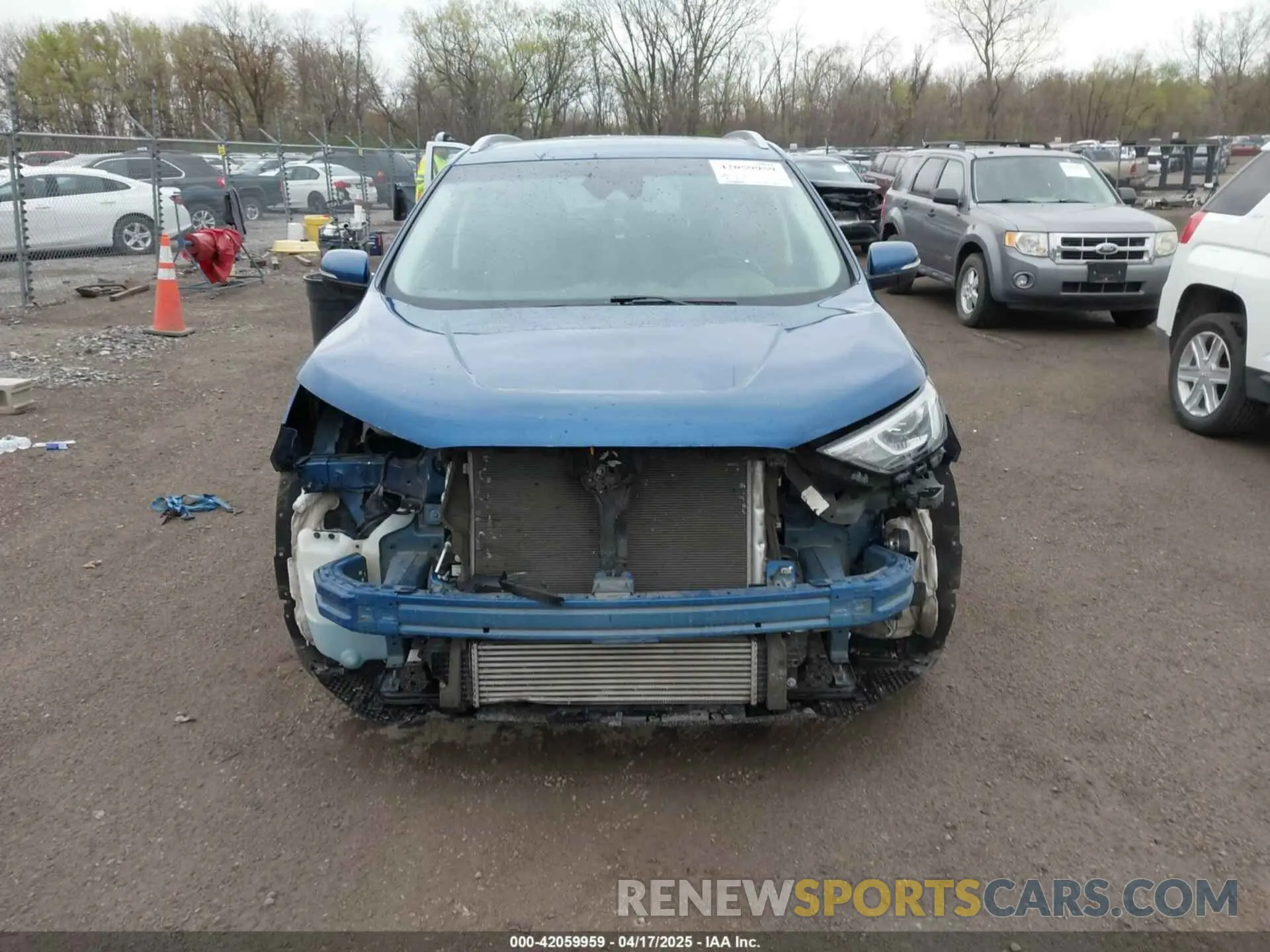 12 fotografías del automóvil dañado 2FMPK3J92LBA28534 FORD EDGE 2020
