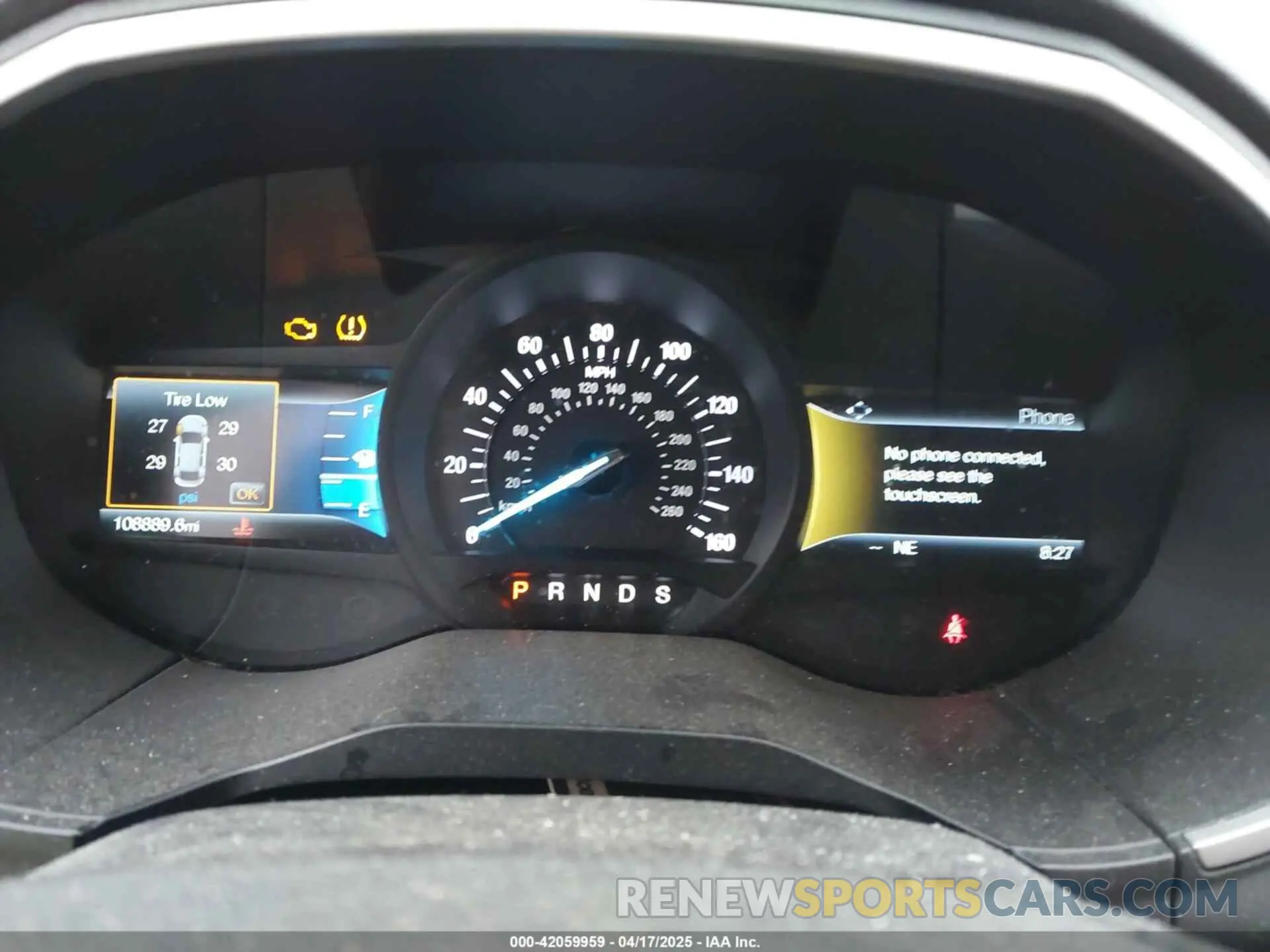 7 fotografías del automóvil dañado 2FMPK3J92LBA28534 FORD EDGE 2020