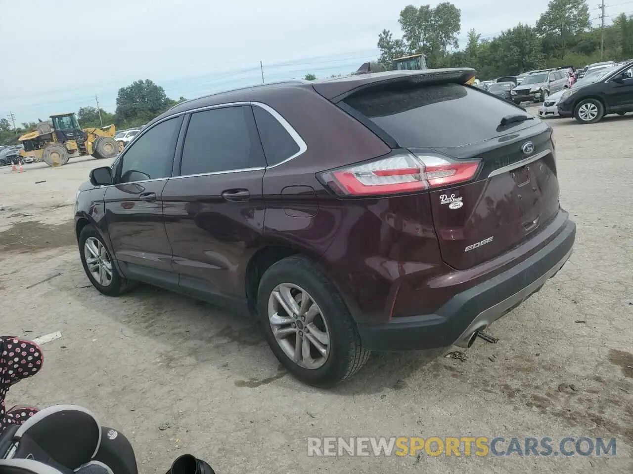 2 fotografías del automóvil dañado 2FMPK3J93LBA46279 FORD EDGE 2020