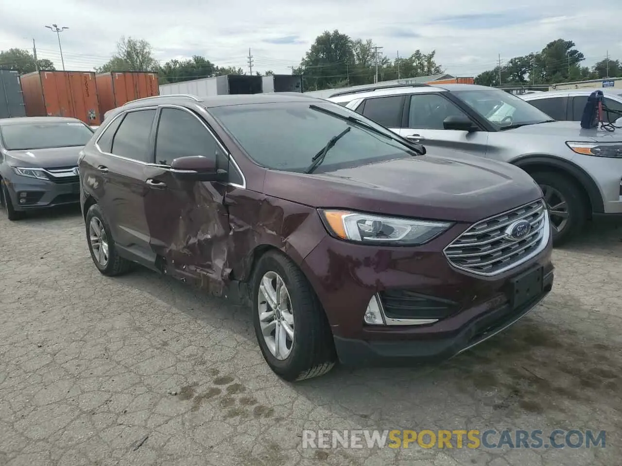 4 fotografías del automóvil dañado 2FMPK3J93LBA46279 FORD EDGE 2020