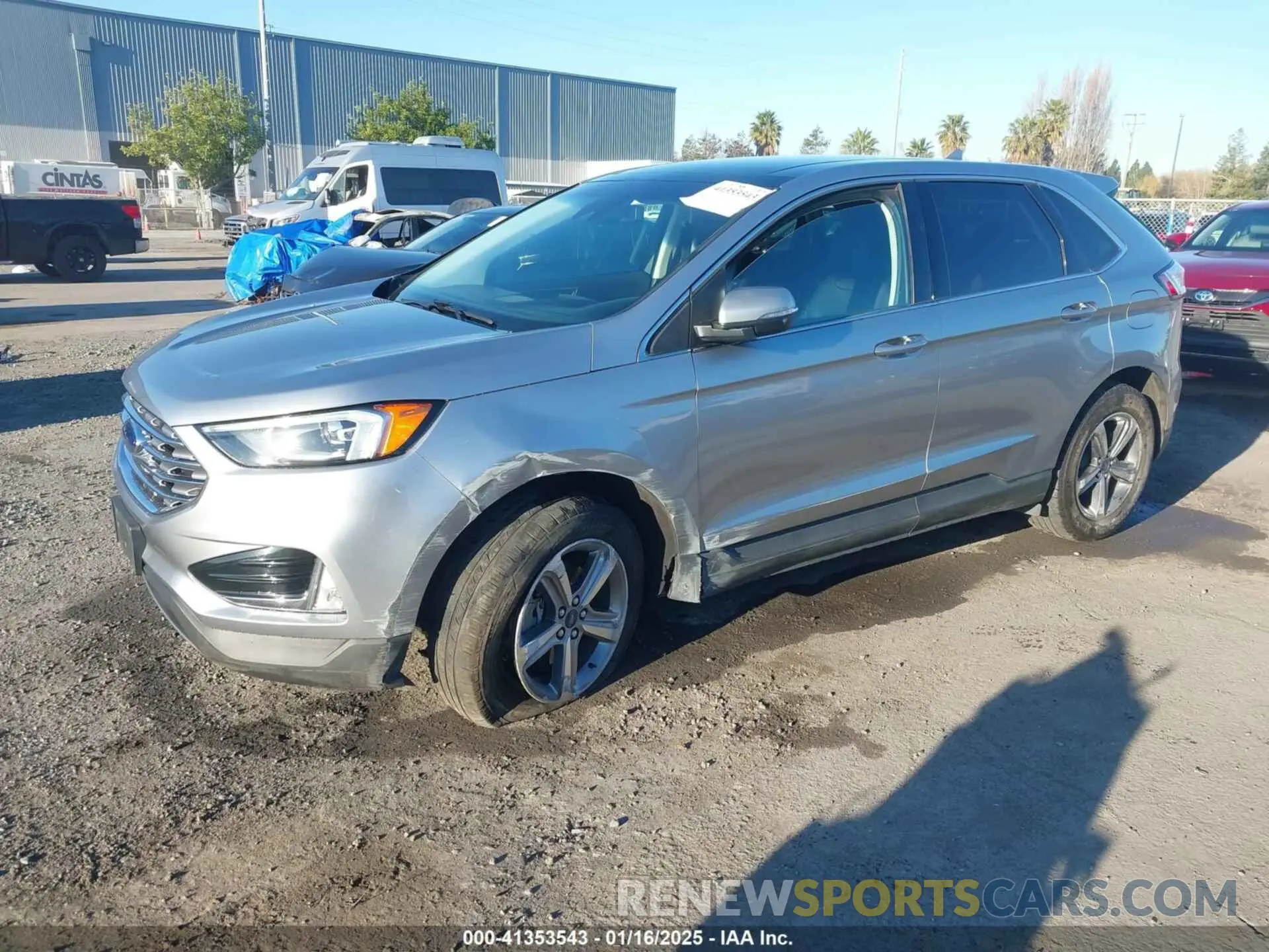 2 fotografías del automóvil dañado 2FMPK3J93LBA70324 FORD EDGE 2020