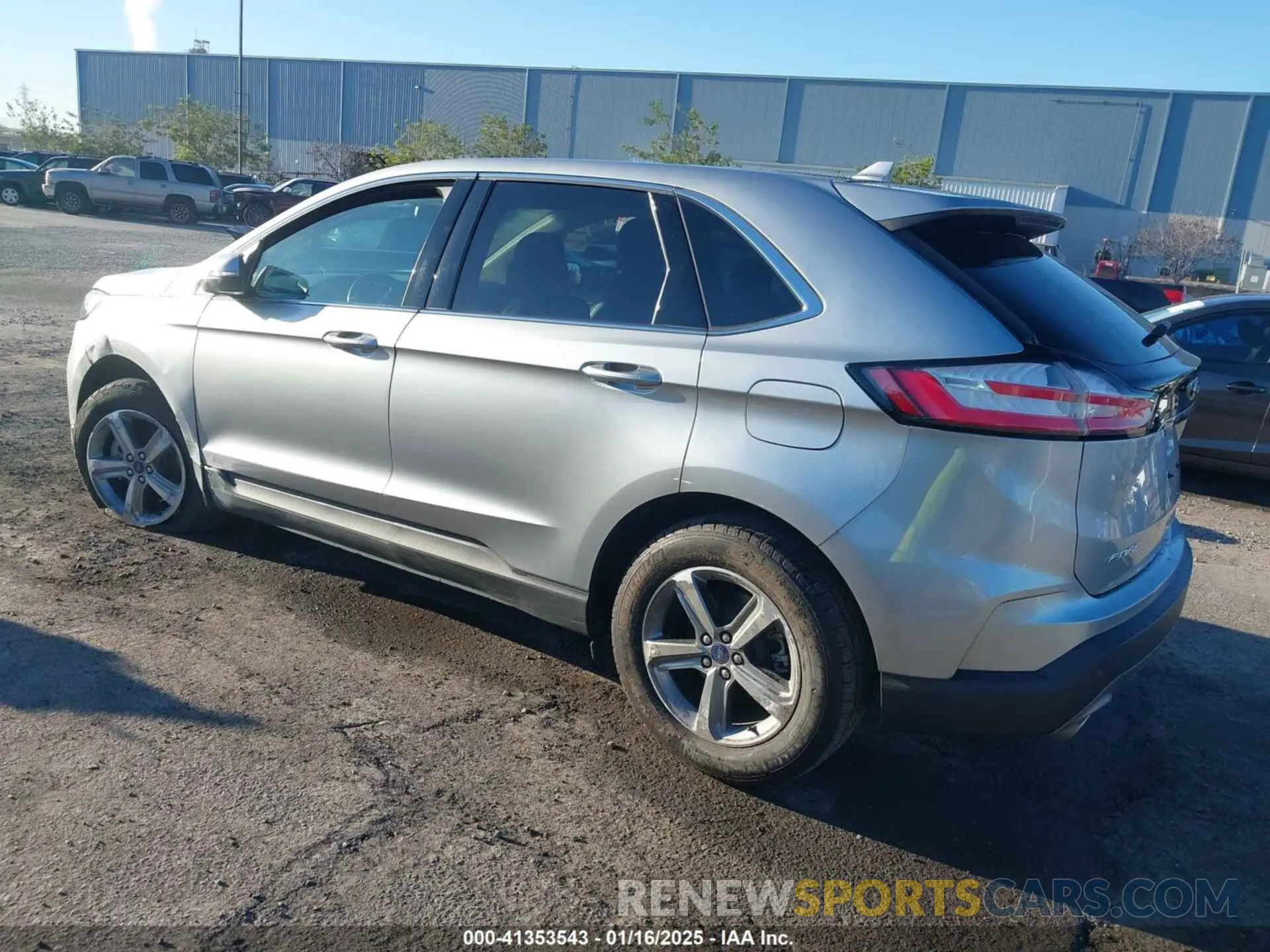 3 fotografías del automóvil dañado 2FMPK3J93LBA70324 FORD EDGE 2020