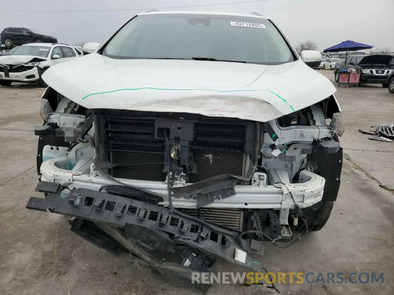 5 fotografías del automóvil dañado 2FMPK3J93LBB58757 FORD EDGE 2020