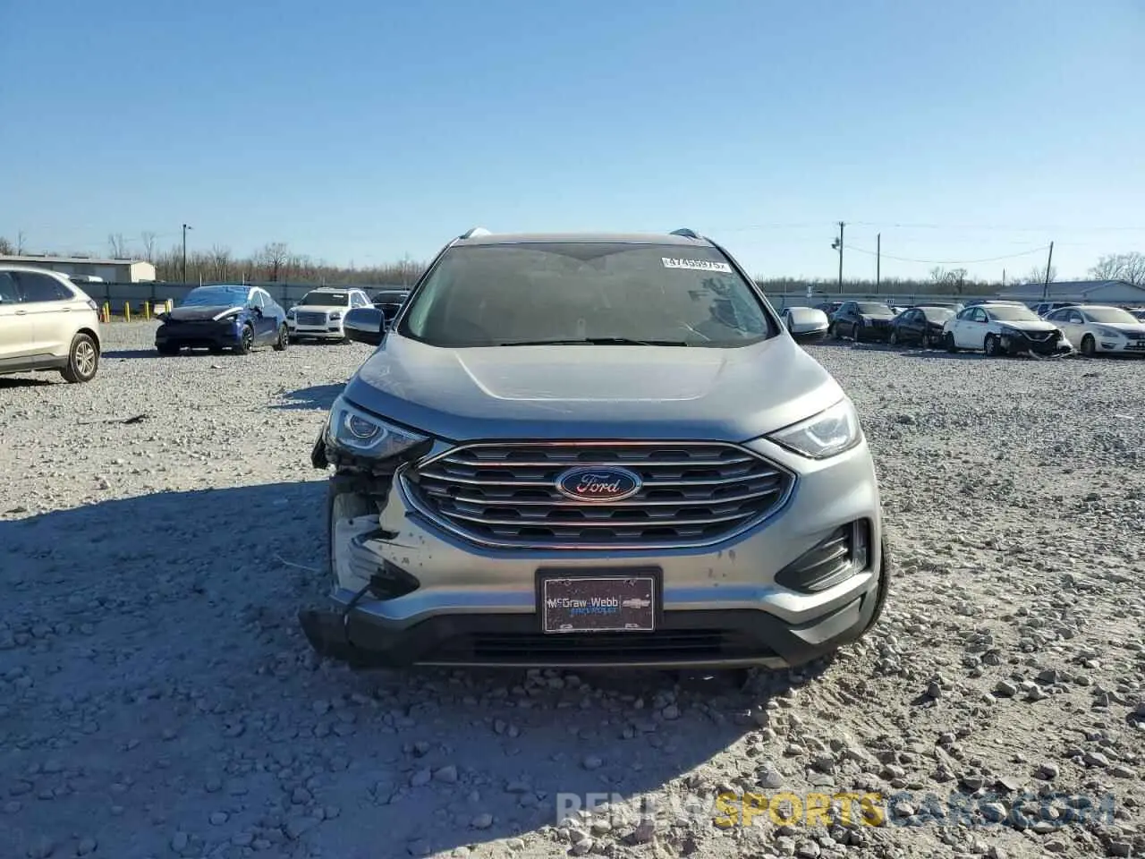 5 fotografías del automóvil dañado 2FMPK3J94LBA31340 FORD EDGE 2020