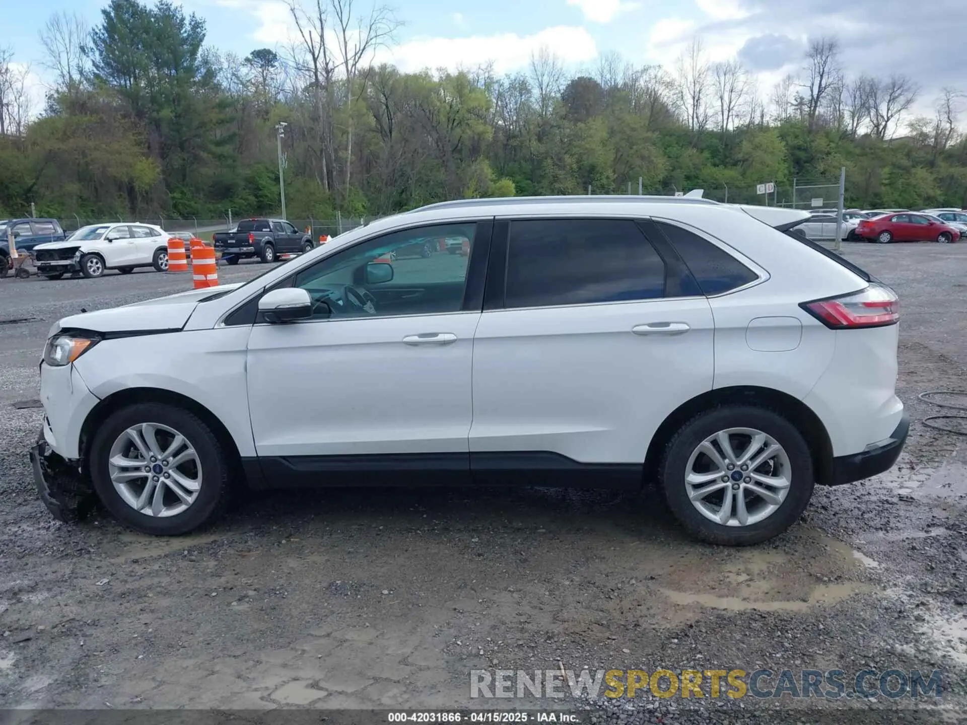 14 fotografías del automóvil dañado 2FMPK3J94LBB02875 FORD EDGE 2020