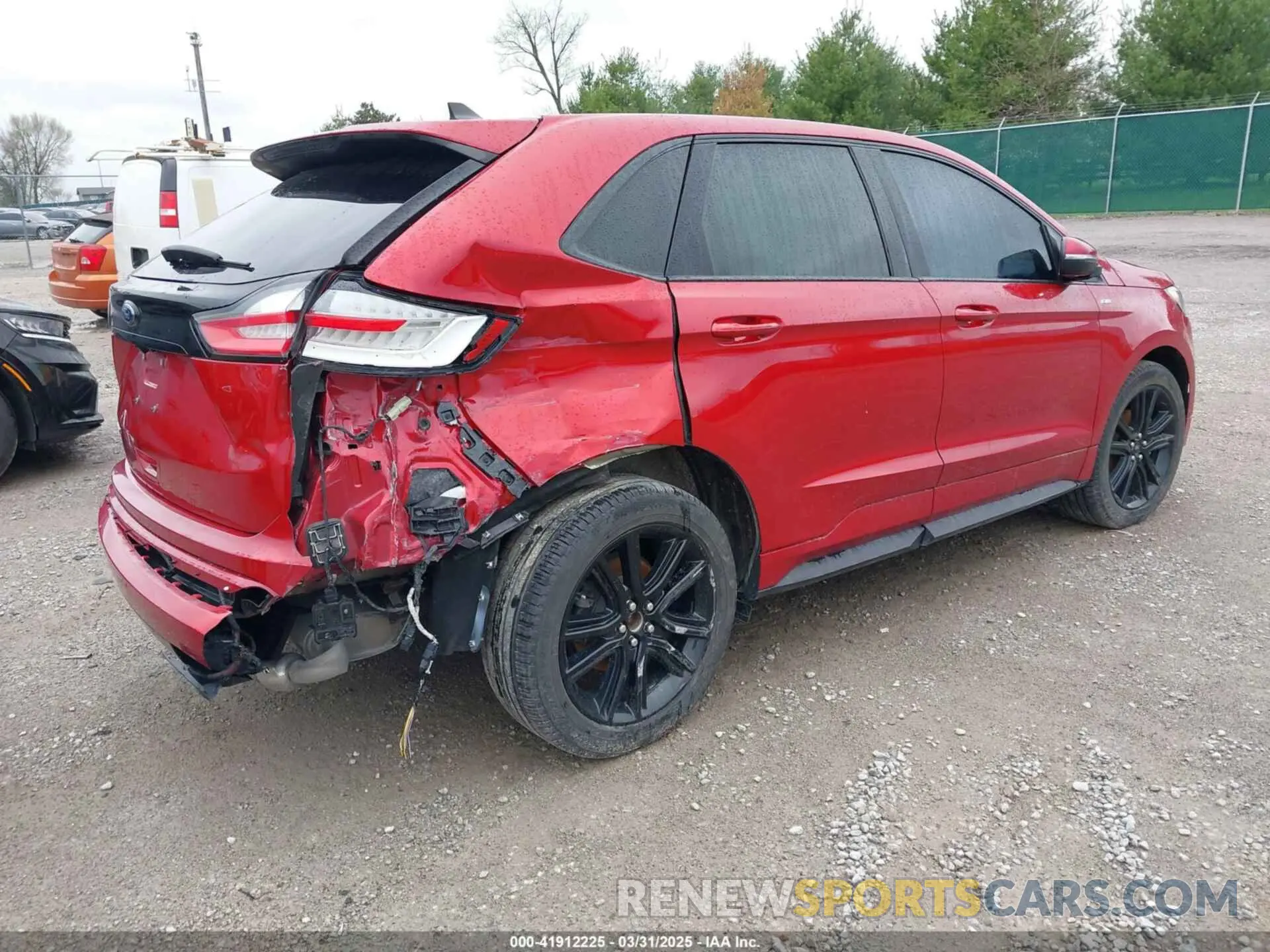 4 fotografías del automóvil dañado 2FMPK3J94LBB54068 FORD EDGE 2020