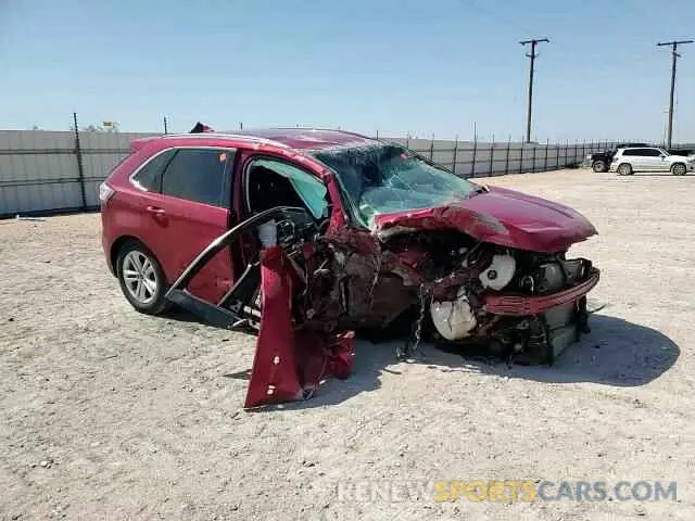 11 fotografías del automóvil dañado 2FMPK3J96LBA42324 FORD EDGE 2020