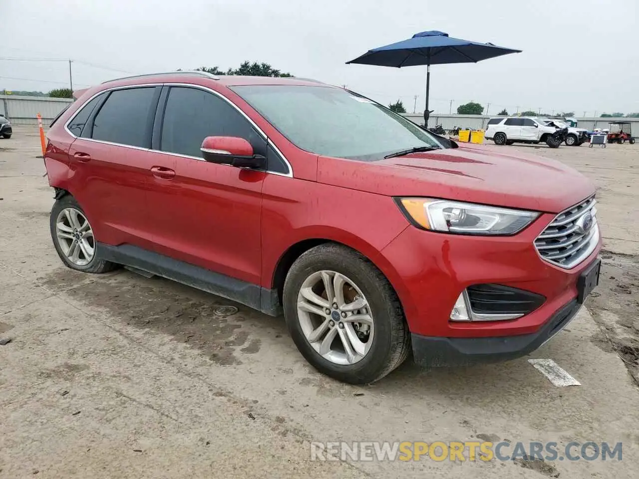 4 fotografías del automóvil dañado 2FMPK3J96LBA69376 FORD EDGE 2020