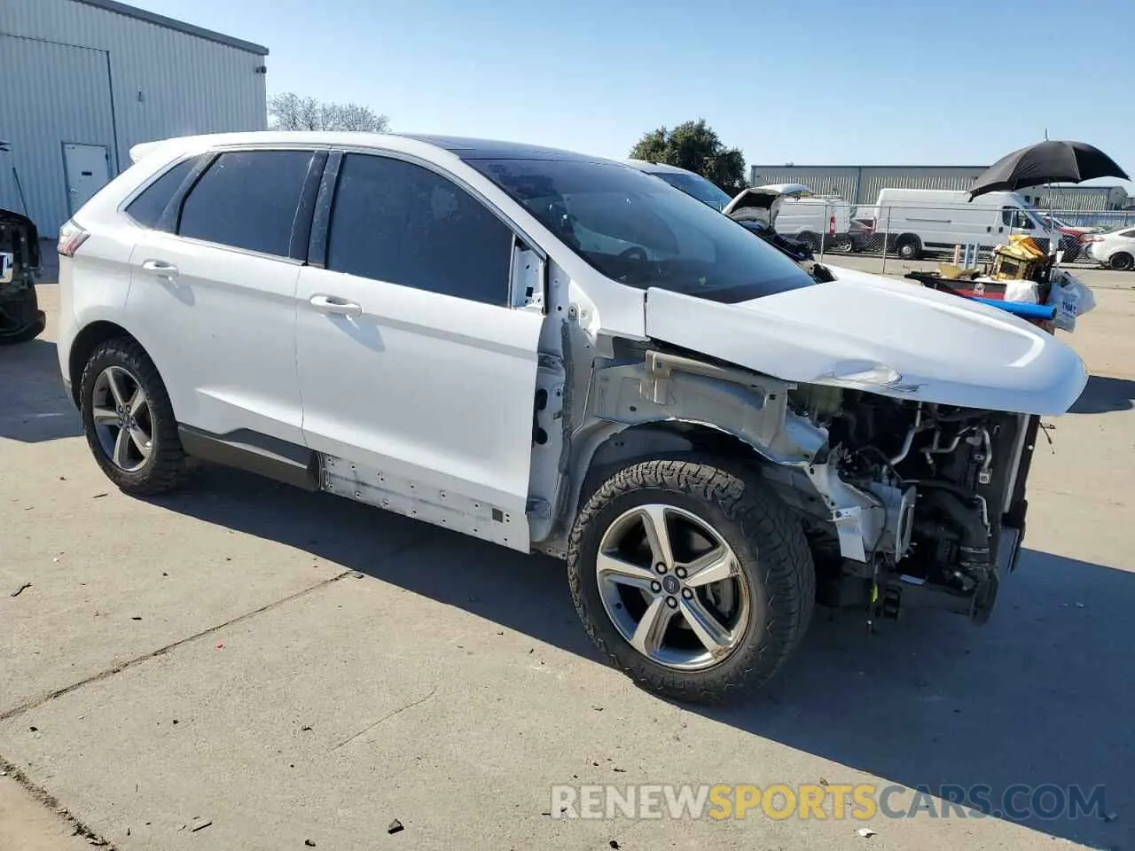 4 fotografías del automóvil dañado 2FMPK3J98LBA13777 FORD EDGE 2020