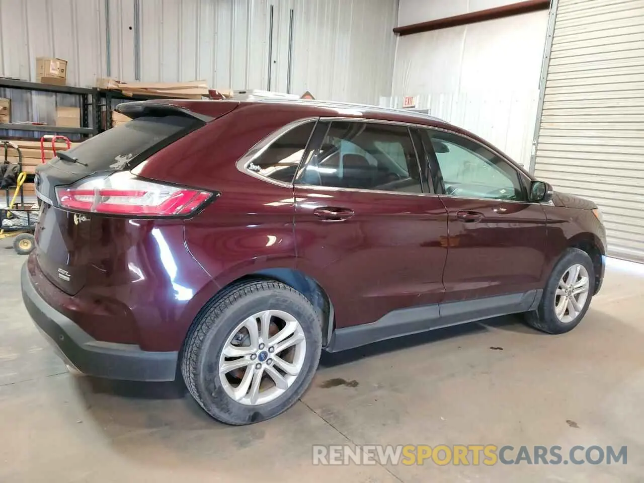 3 fotografías del automóvil dañado 2FMPK3J99LBA57299 FORD EDGE 2020