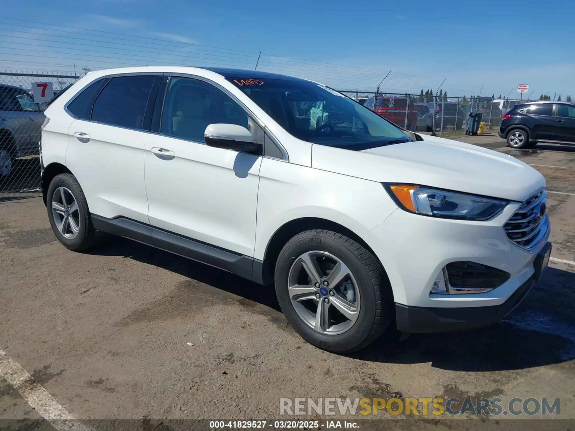 1 fotografías del automóvil dañado 2FMPK3J99LBB11314 FORD EDGE 2020