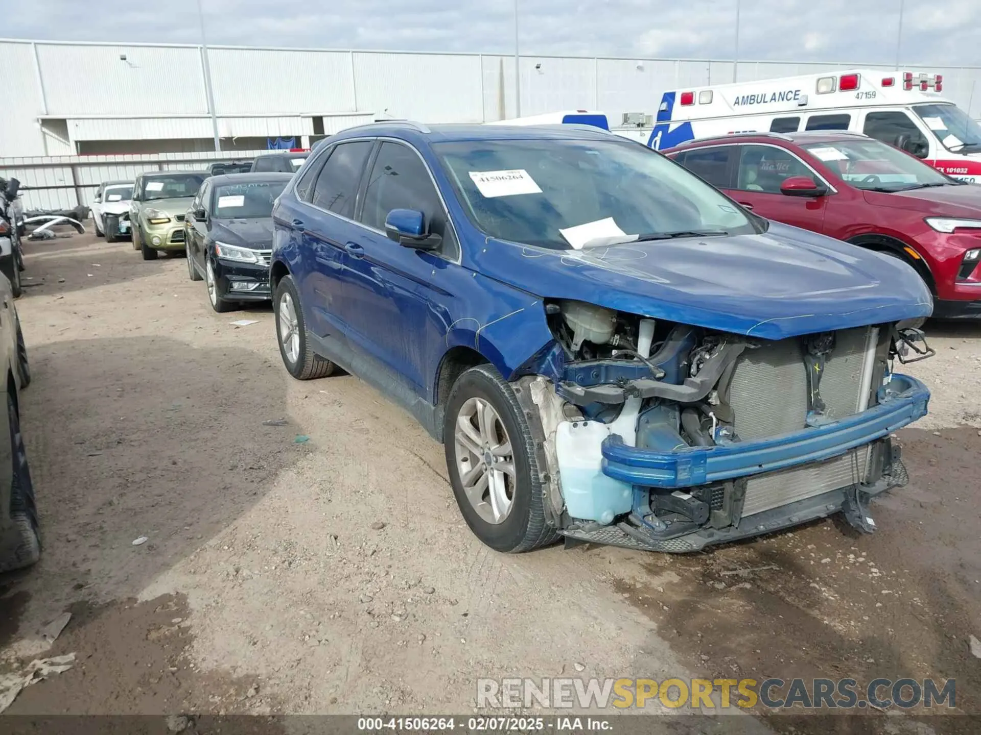 1 fotografías del automóvil dañado 2FMPK3J99LBB26766 FORD EDGE 2020