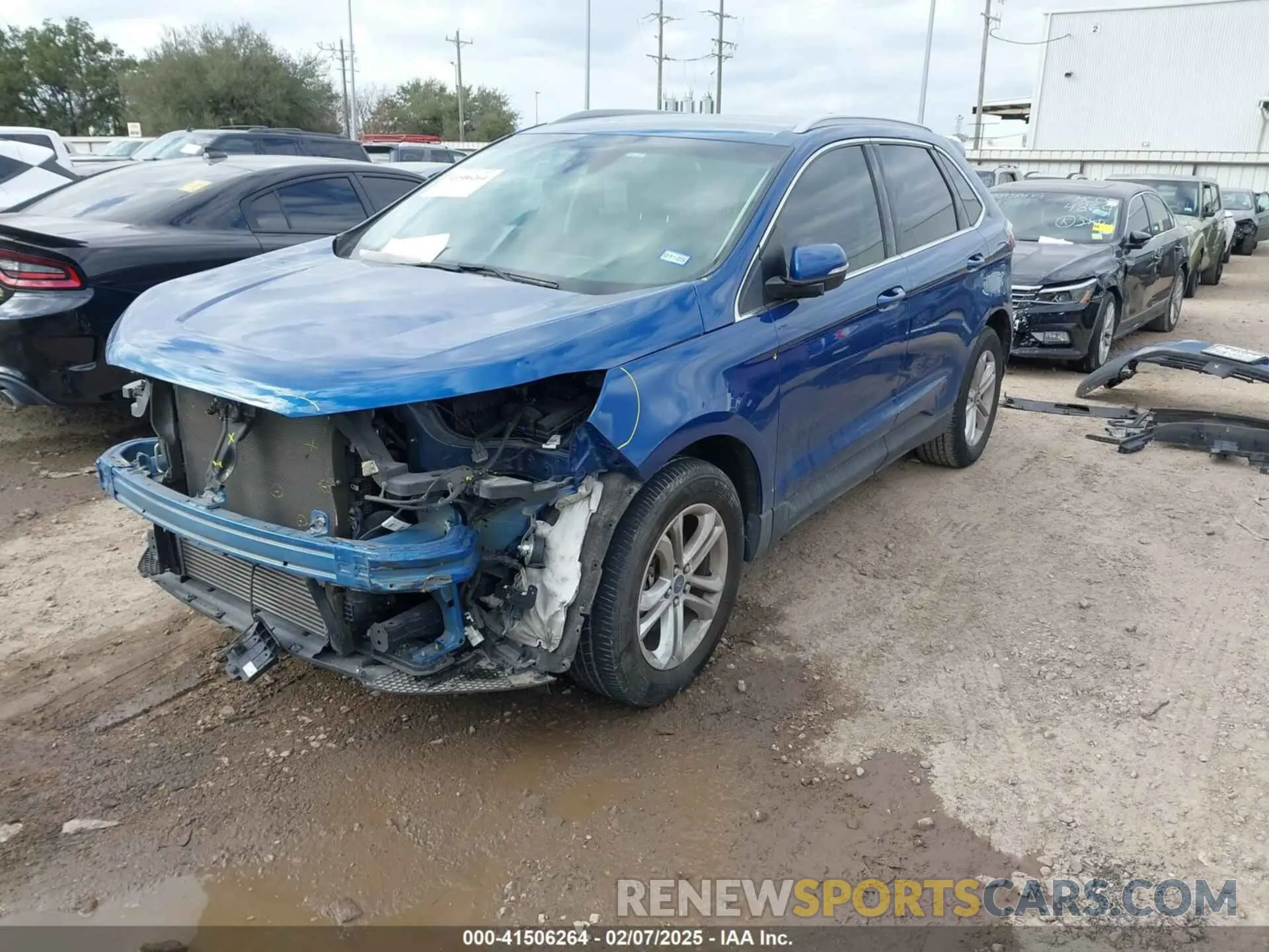 2 fotografías del automóvil dañado 2FMPK3J99LBB26766 FORD EDGE 2020