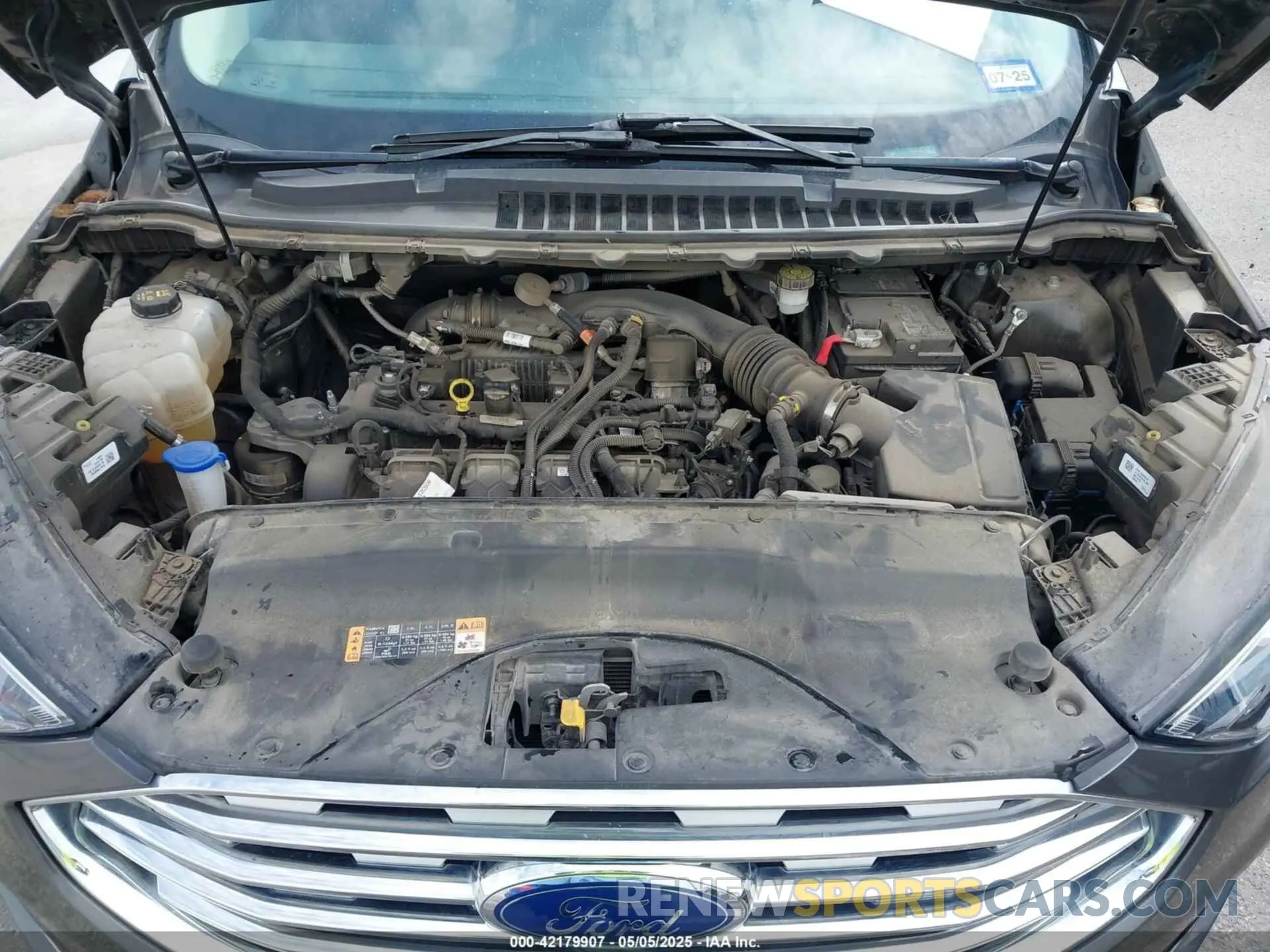10 fotografías del automóvil dañado 2FMPK3J9XLBA54556 FORD EDGE 2020