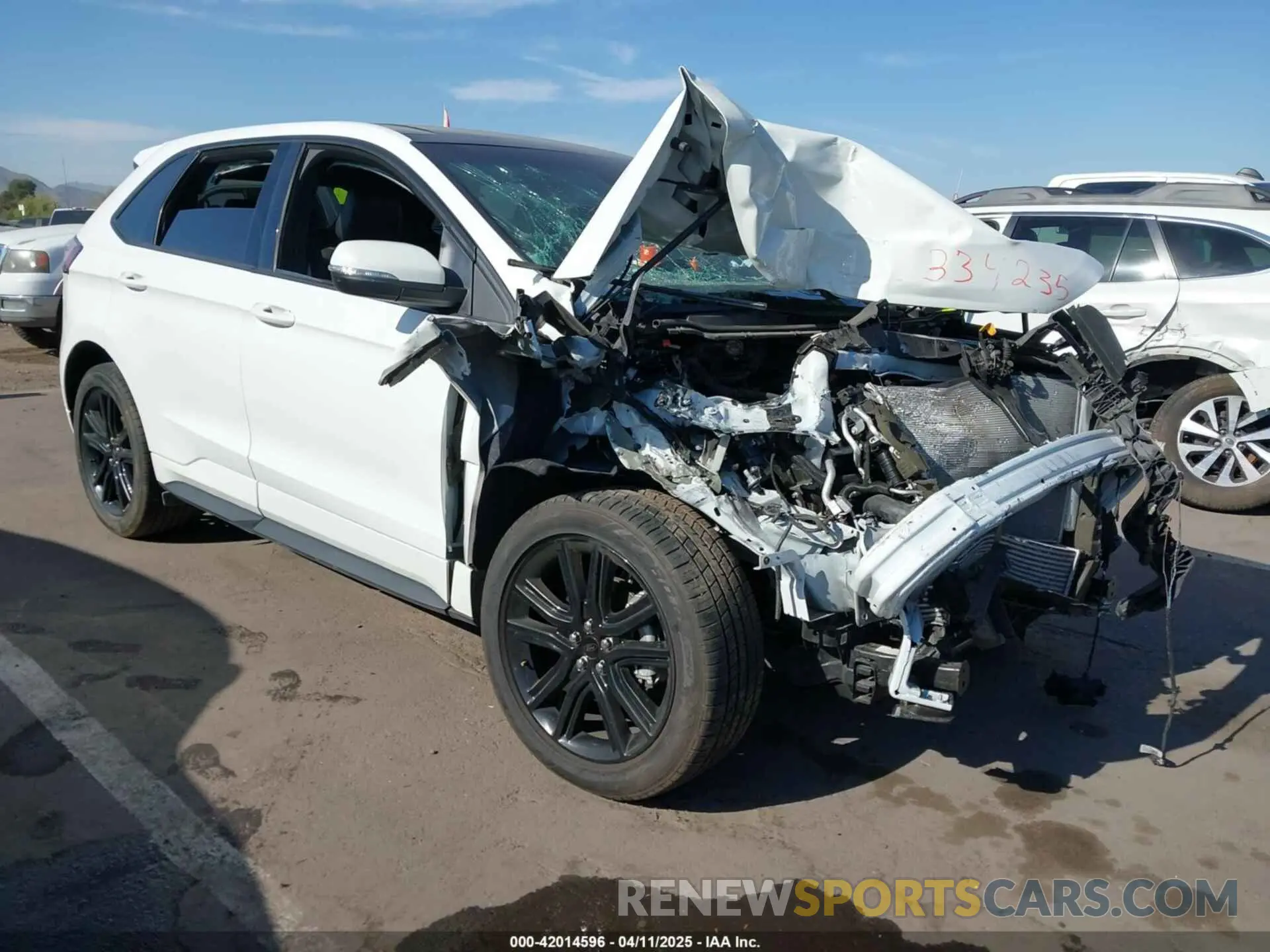 1 fotografías del automóvil dañado 2FMPK3J9XLBB18529 FORD EDGE 2020