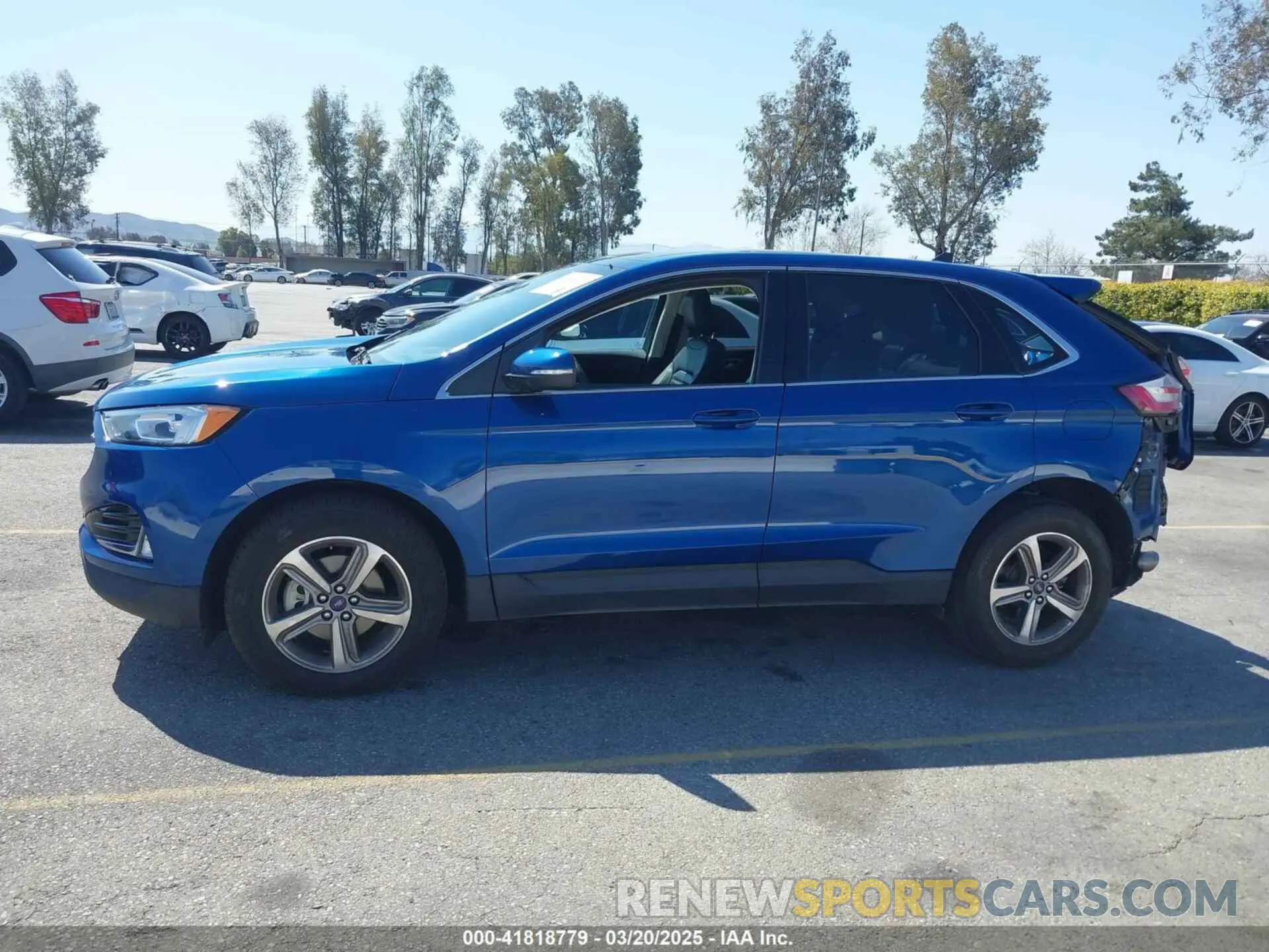14 fotografías del automóvil dañado 2FMPK3J9XLBB25108 FORD EDGE 2020