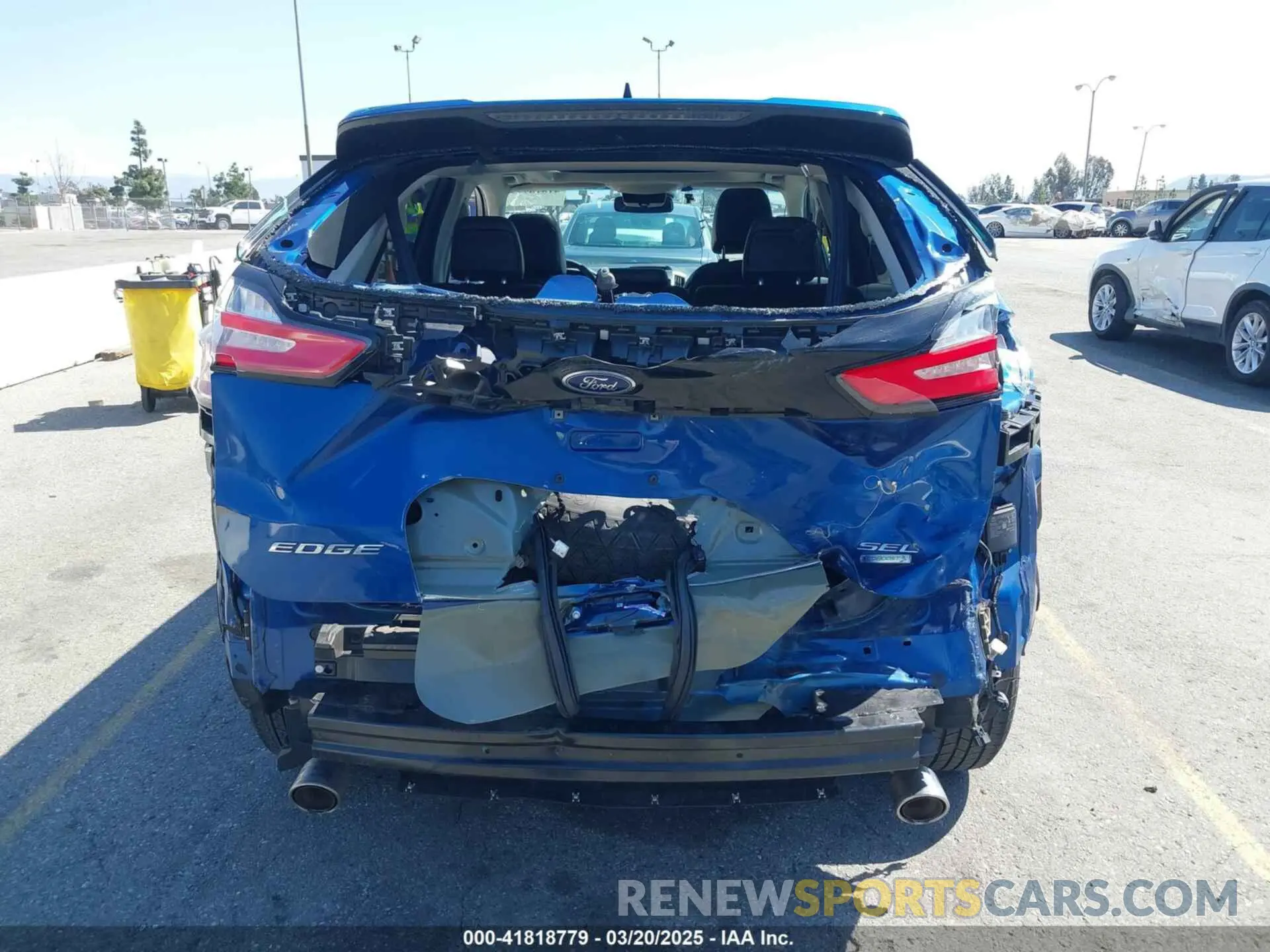 16 fotografías del automóvil dañado 2FMPK3J9XLBB25108 FORD EDGE 2020