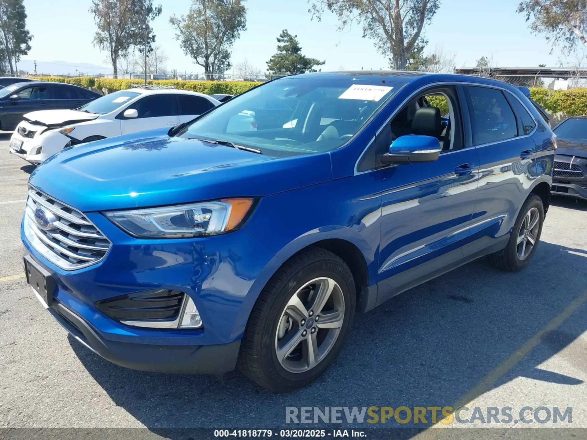 2 fotografías del automóvil dañado 2FMPK3J9XLBB25108 FORD EDGE 2020